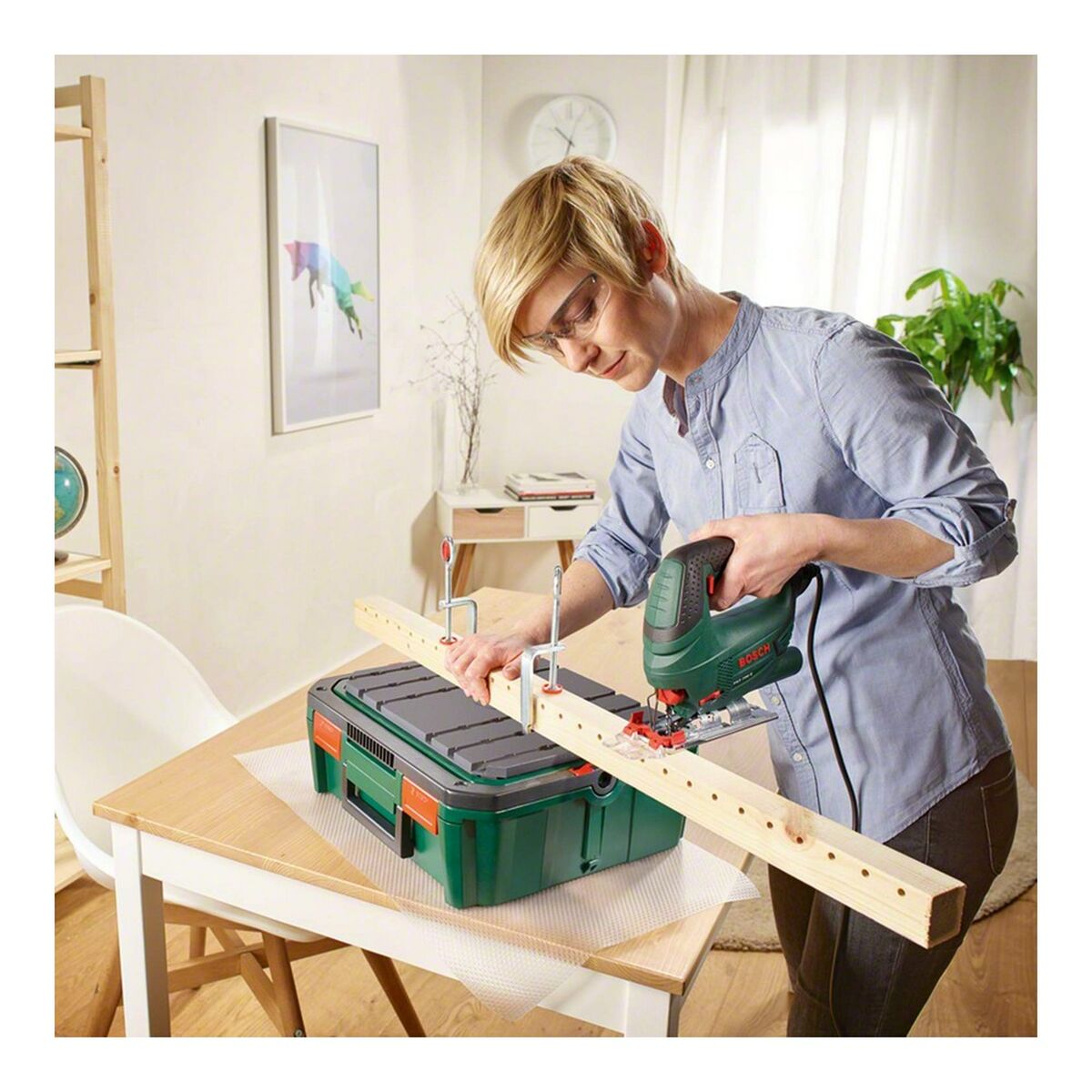 Arbetsbord BOSCH Sågad - 14