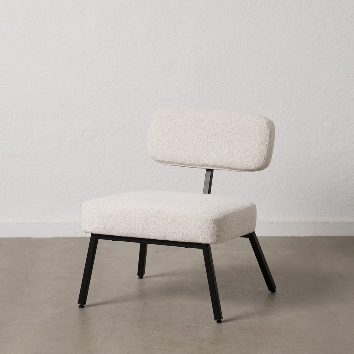Stol Vit Svart 58 x 59 x 71 cm - 8