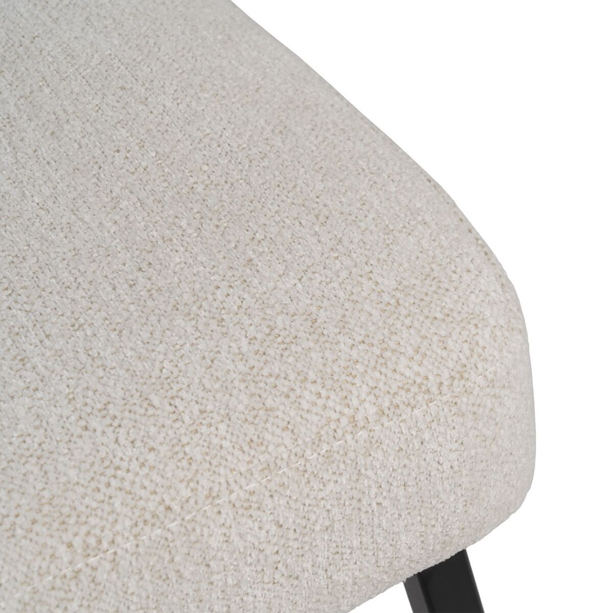 Stol Vit Svart 58 x 59 x 71 cm - 2