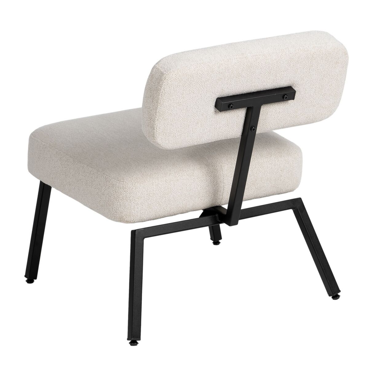 Stol Vit Svart 58 x 59 x 71 cm - 7
