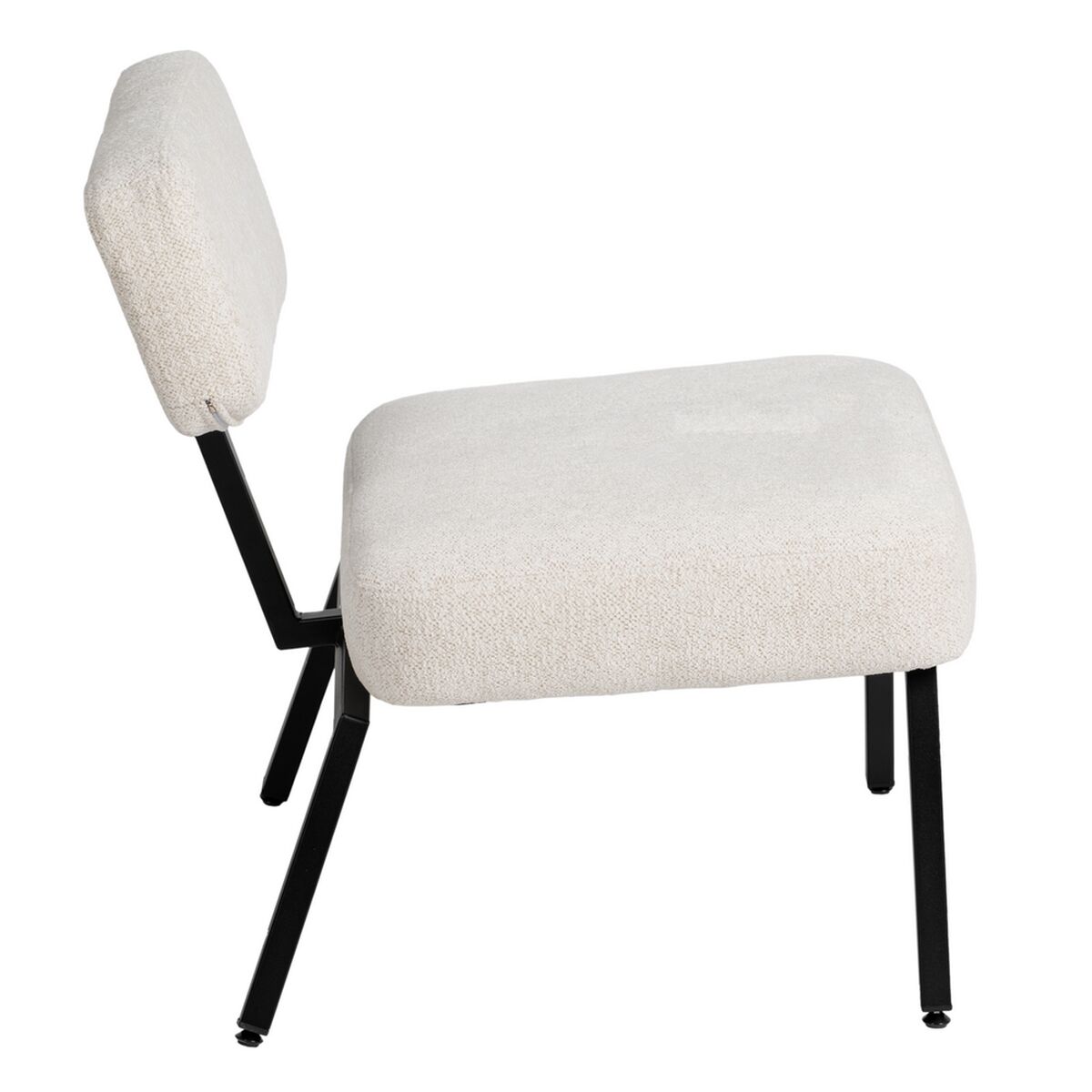 Stol Vit Svart 58 x 59 x 71 cm - 9