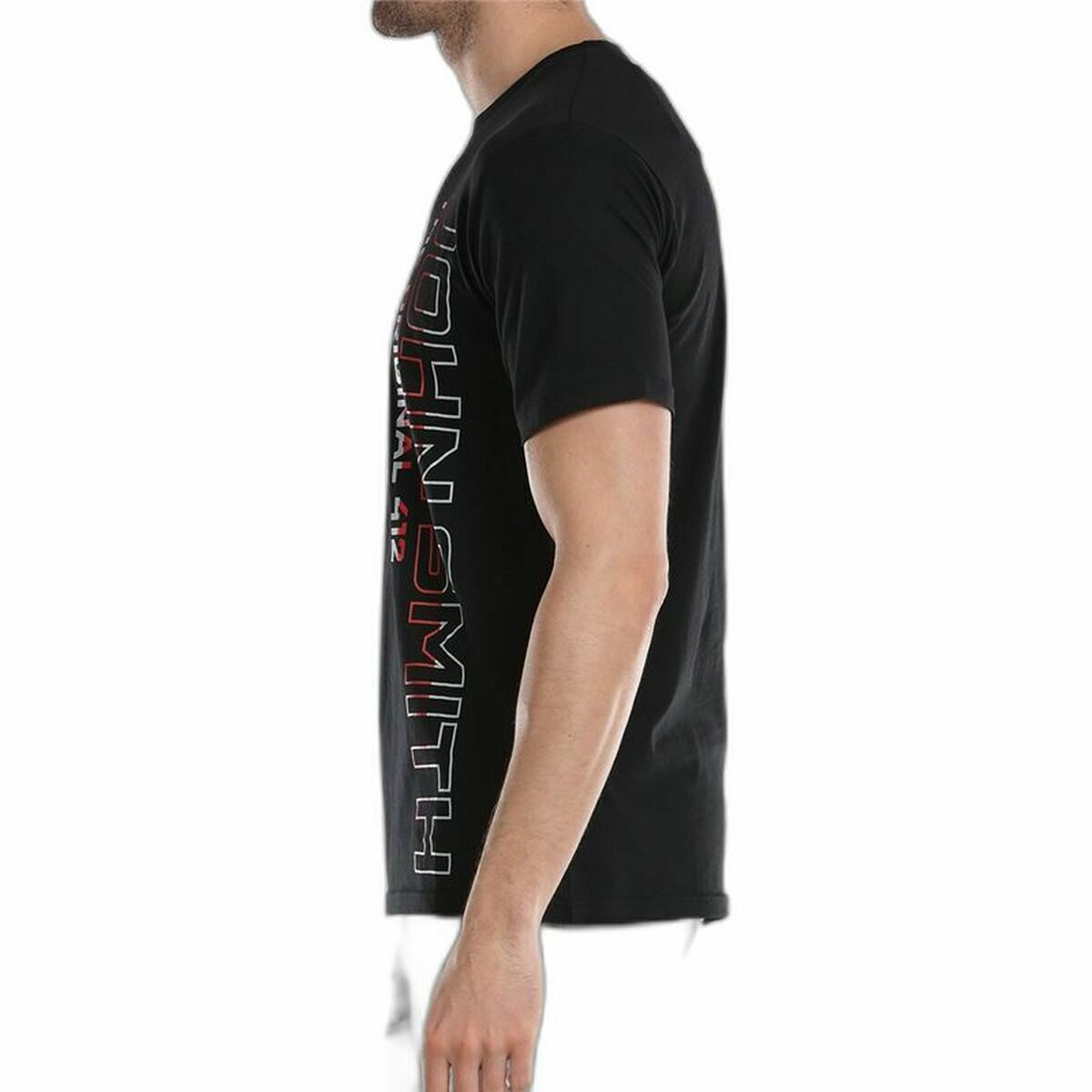 T-shirt med kortärm Herr John Smith Jalde Svart - 3