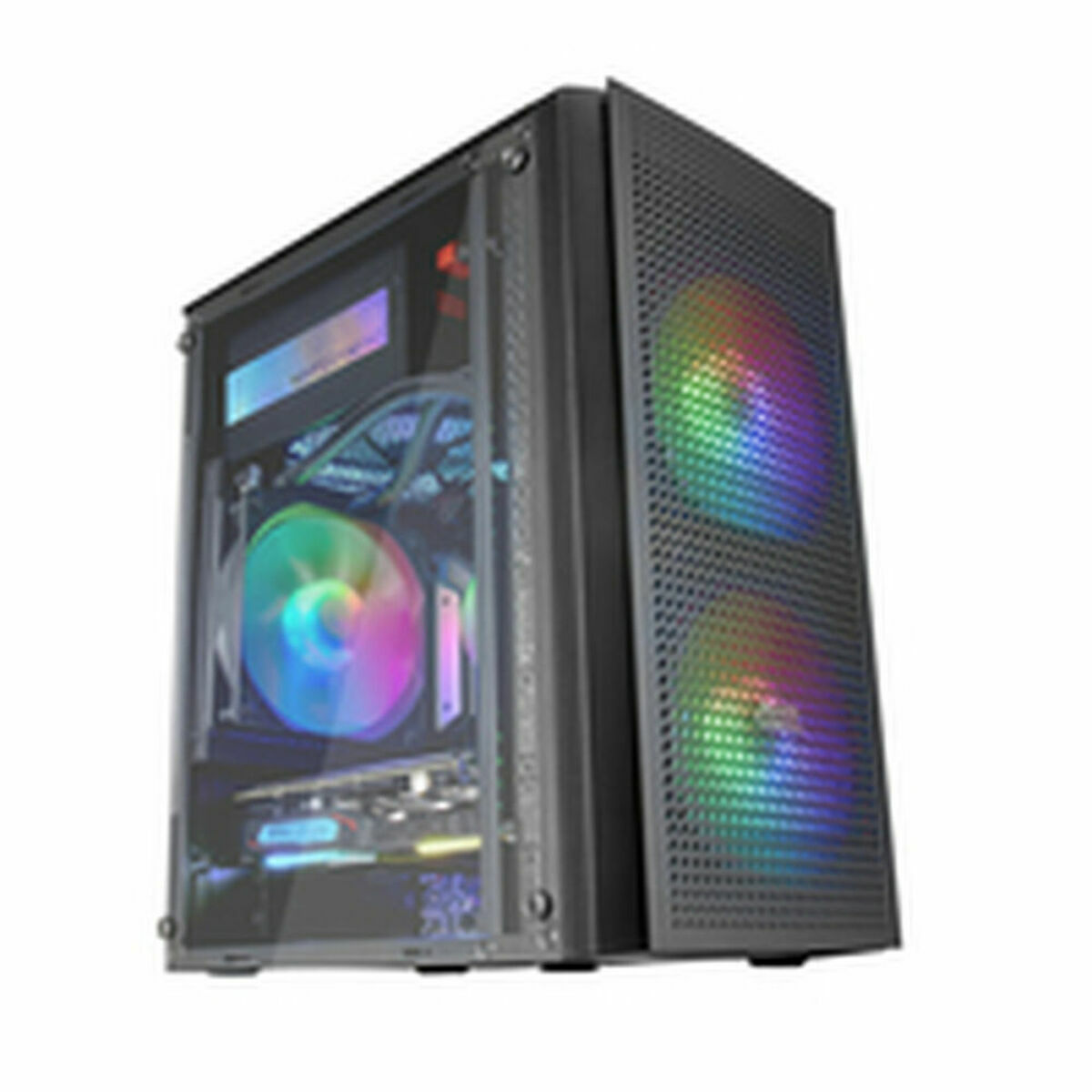 ATX Semitorn Mars Gaming MC300 Svart LED RGB RGB mATX - 2