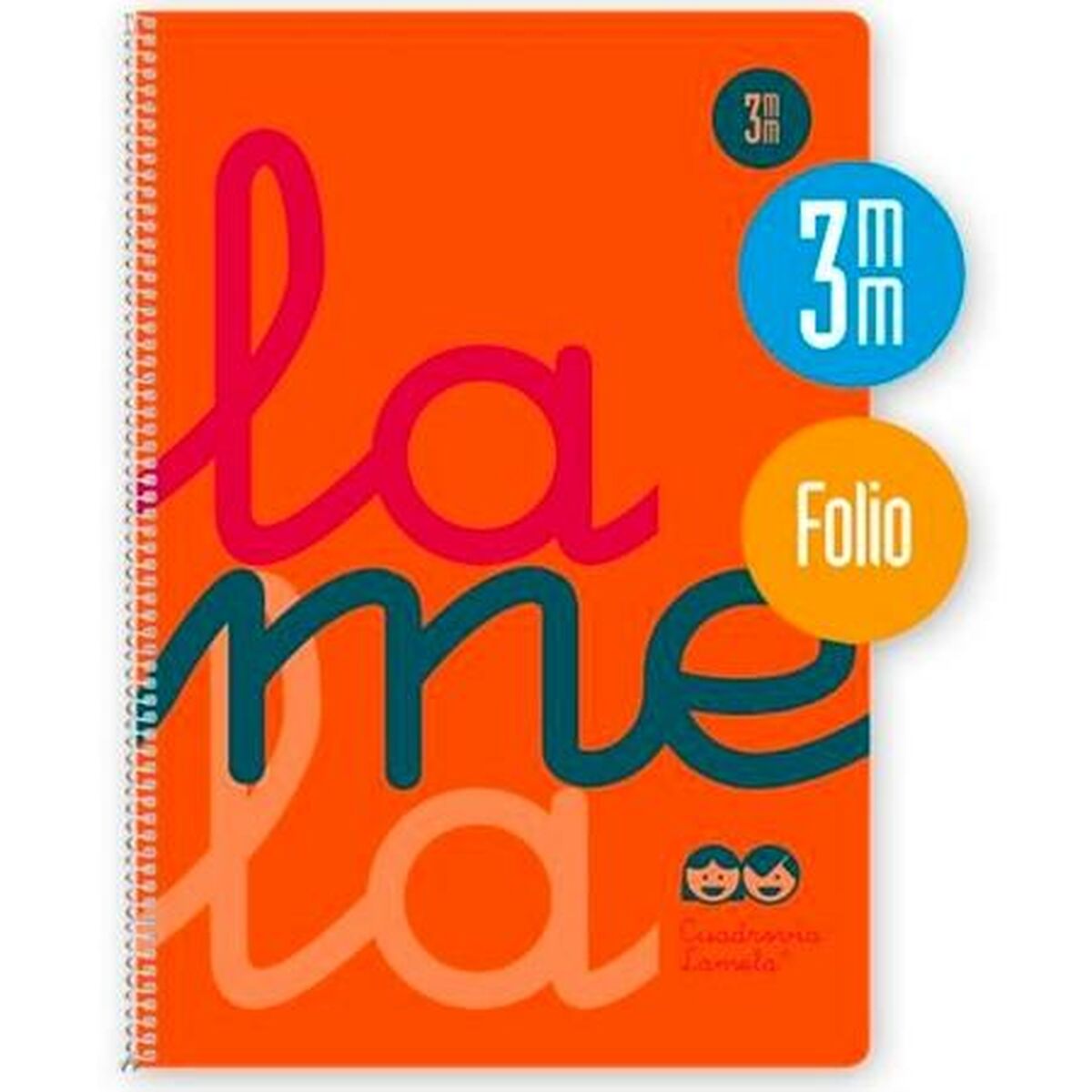 Anteckningsbok Lamela Orange Din A4 5 Delar 80 Blad - 3