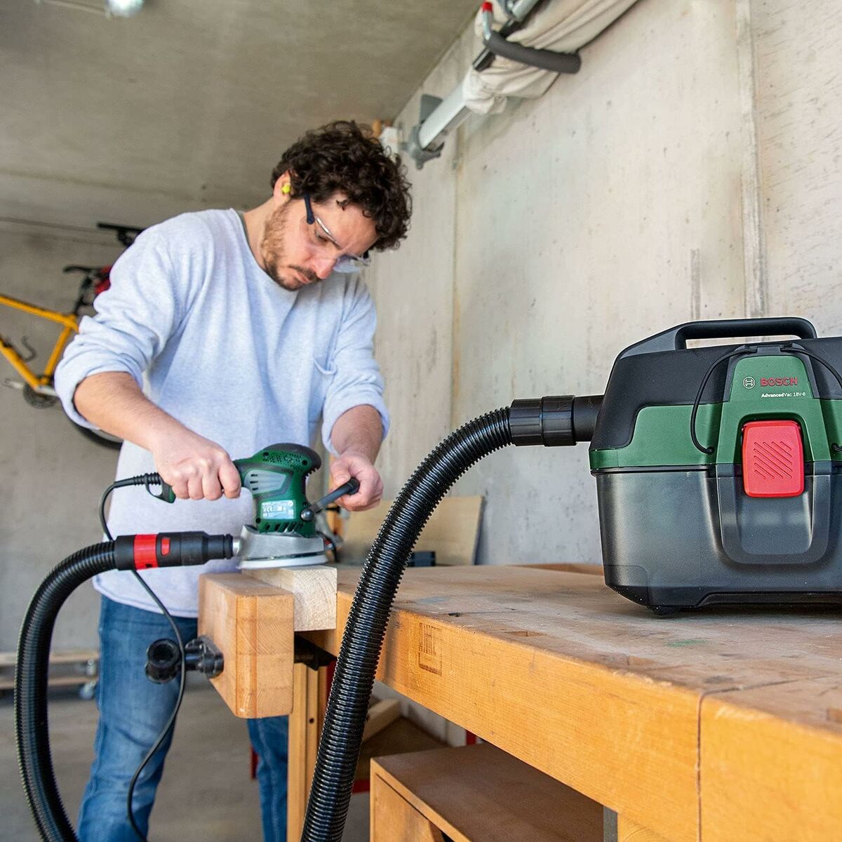 Våt- och torrdammsugare BOSCH AdvancedVac 18V-8 8 L - 3