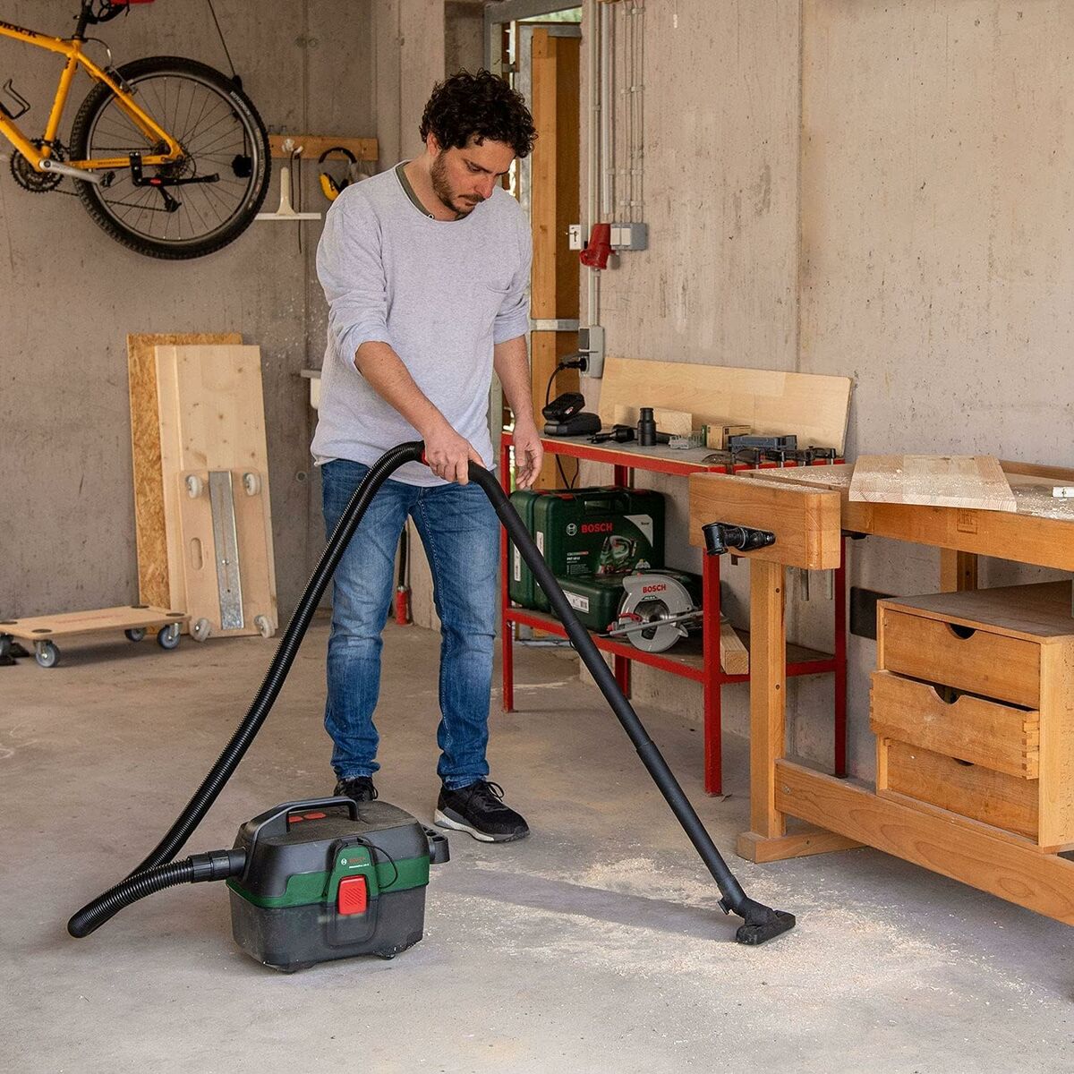 Våt- och torrdammsugare BOSCH AdvancedVac 18V-8 8 L - 2