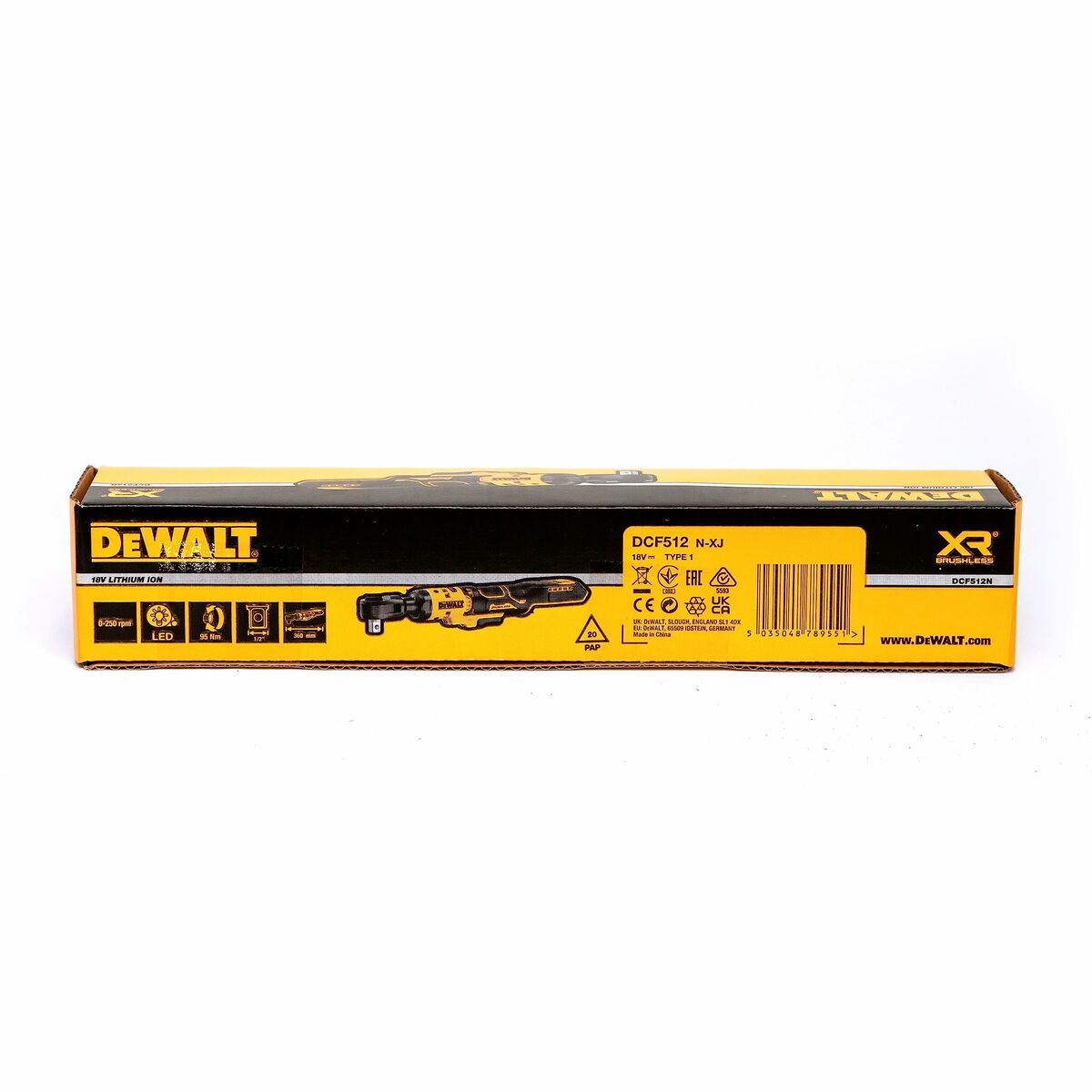 Hylsnyckel Dewalt DCF512N 1/2" Metall - 3