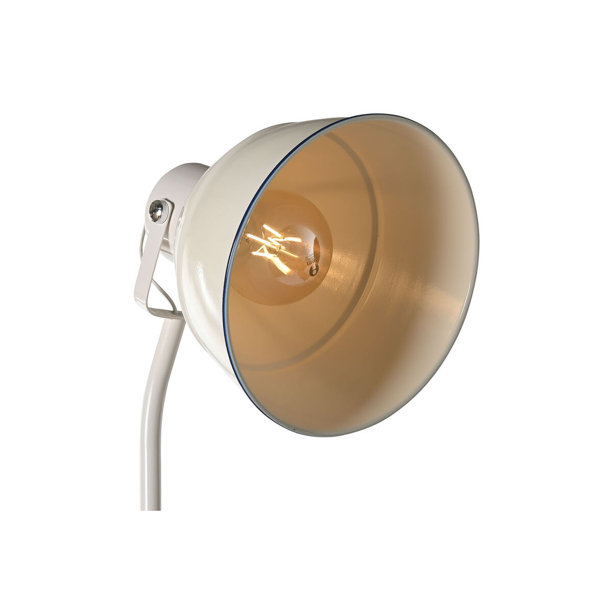 Golvlampa Home ESPRIT Blå Vit Metall 220 V 40 x 28 x 171 cm - 3