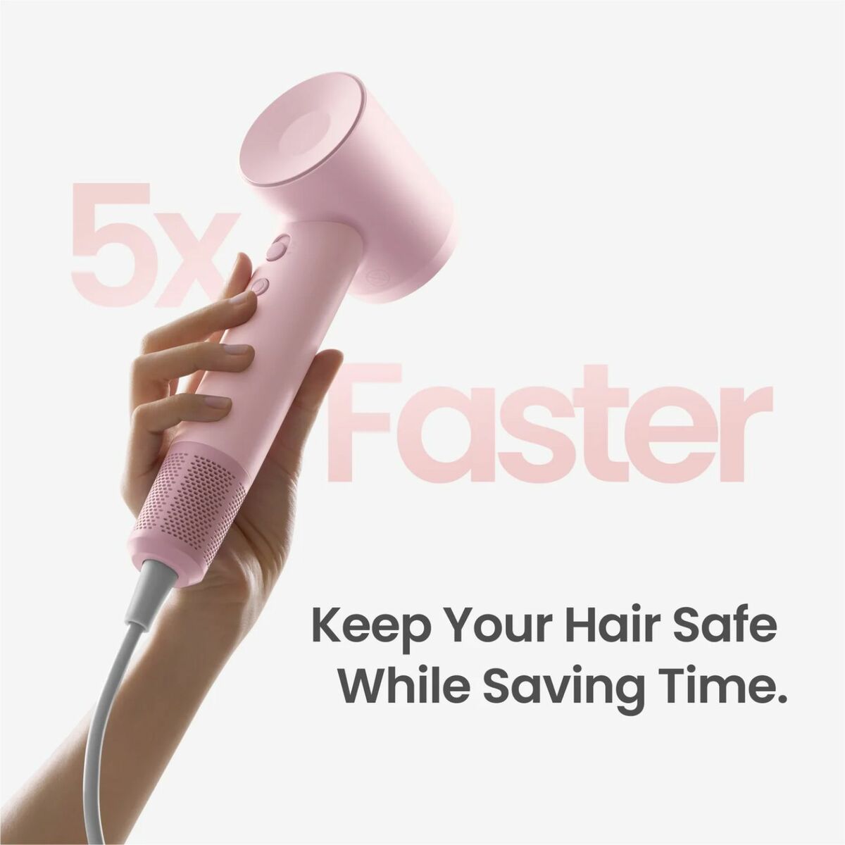 Hårtork Laifen M10 Rosa 1600 W - 7