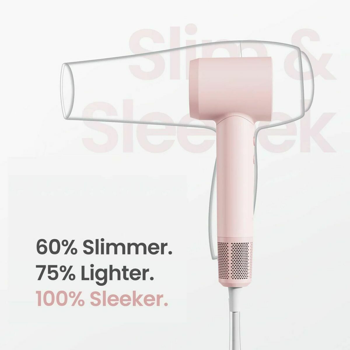 Hårtork Laifen M10 Rosa 1600 W - 8