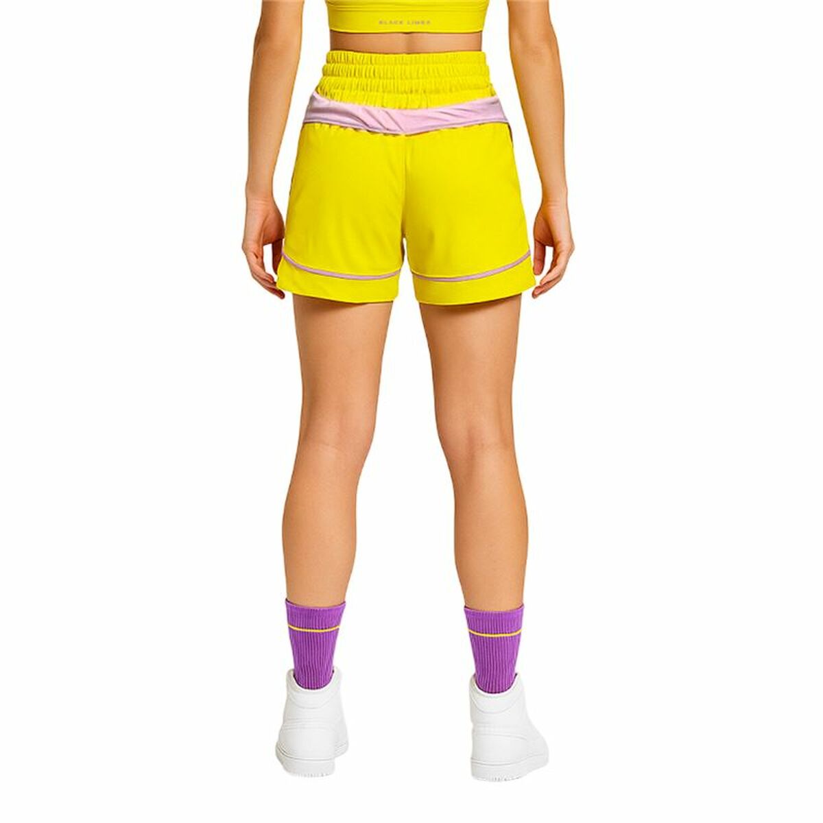 Träningsshorts Black Limba Black Limba Boxwear Mujer Gul Kvinna Fitness - 2