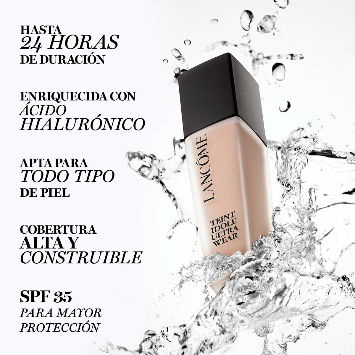 Flytande makeupbas Lancôme Teint Idole Ultra Wear C Nº 430c Spf 35 30 ml - 3