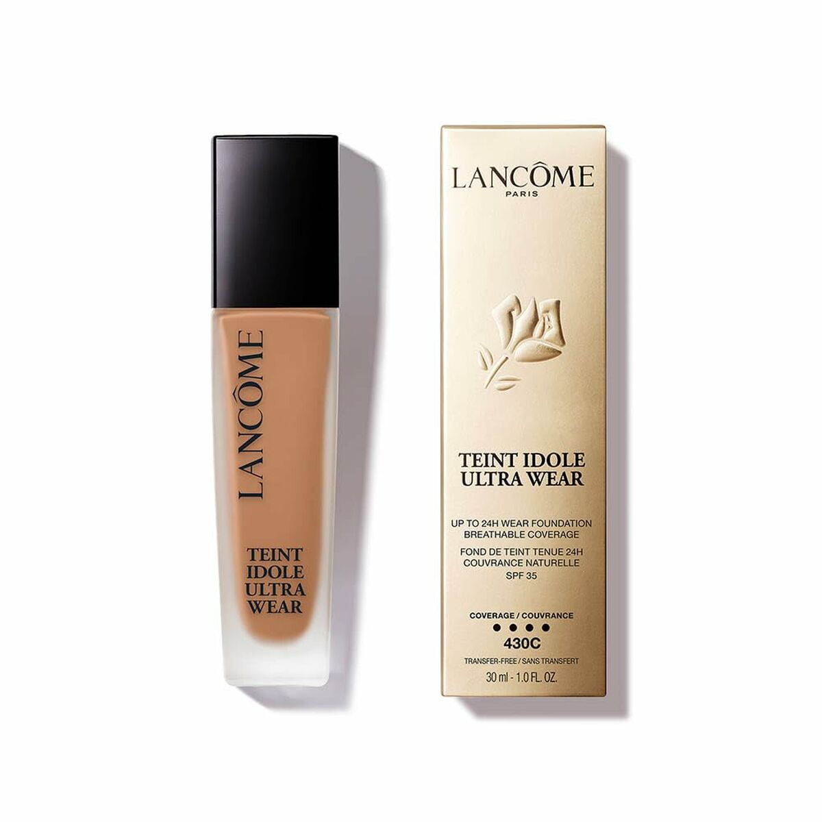 Flytande makeupbas Lancôme Teint Idole Ultra Wear C Nº 430c Spf 35 30 ml