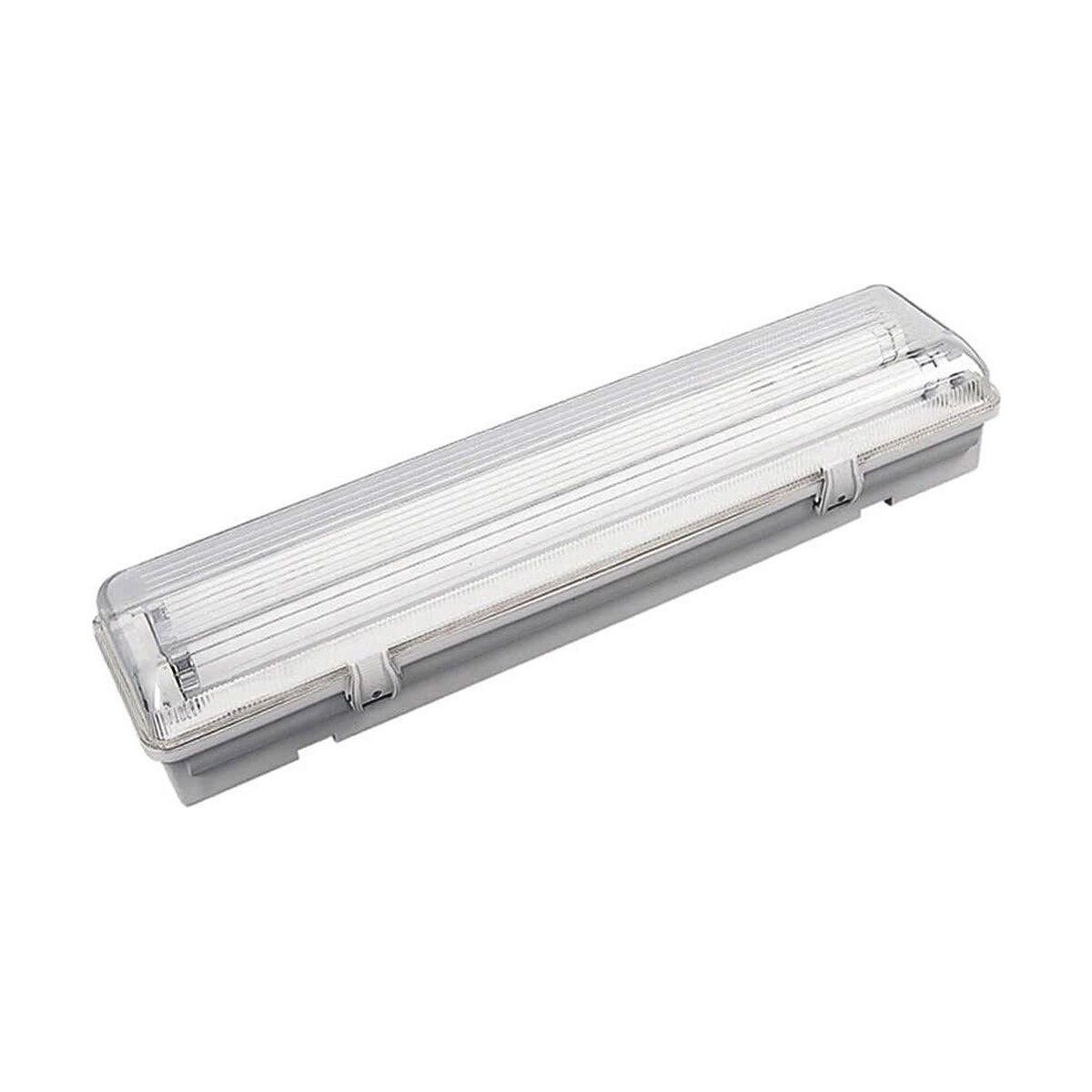 Lufttät skärm med LED EDM 31126 Grå