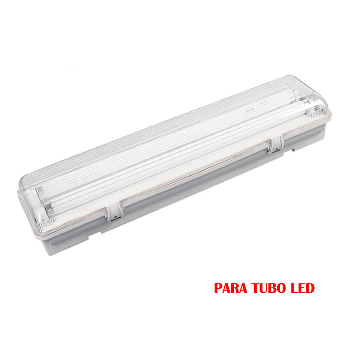 Lufttät skärm med LED EDM 31126 Grå - 4