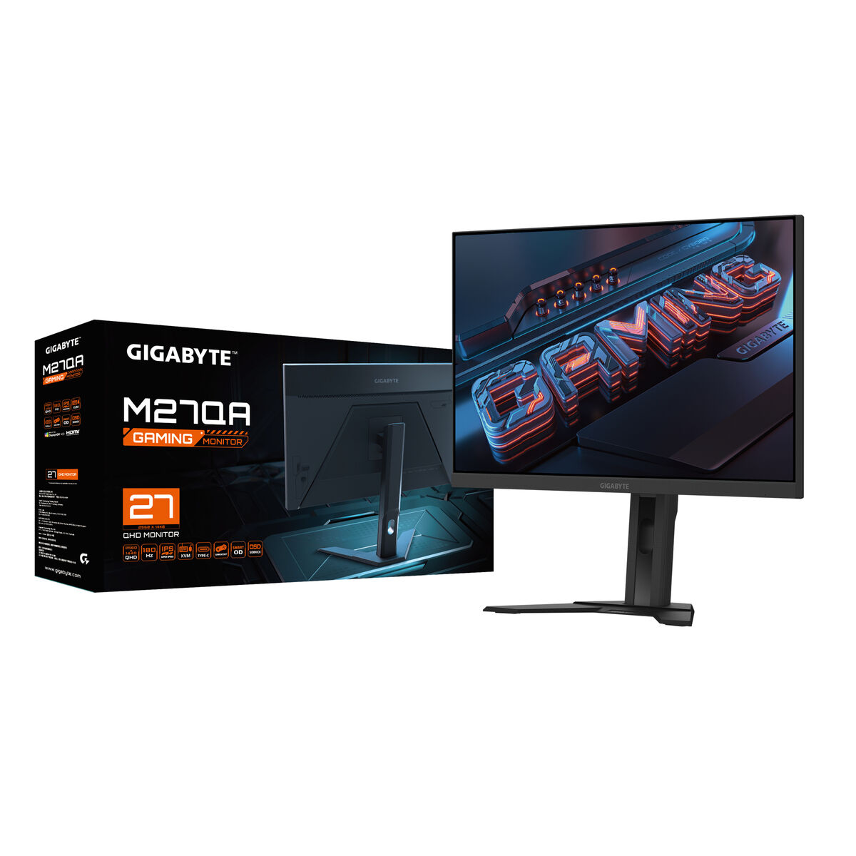 Monitor Gigabyte M27QA EK Quad HD 27" 180 Hz - 8