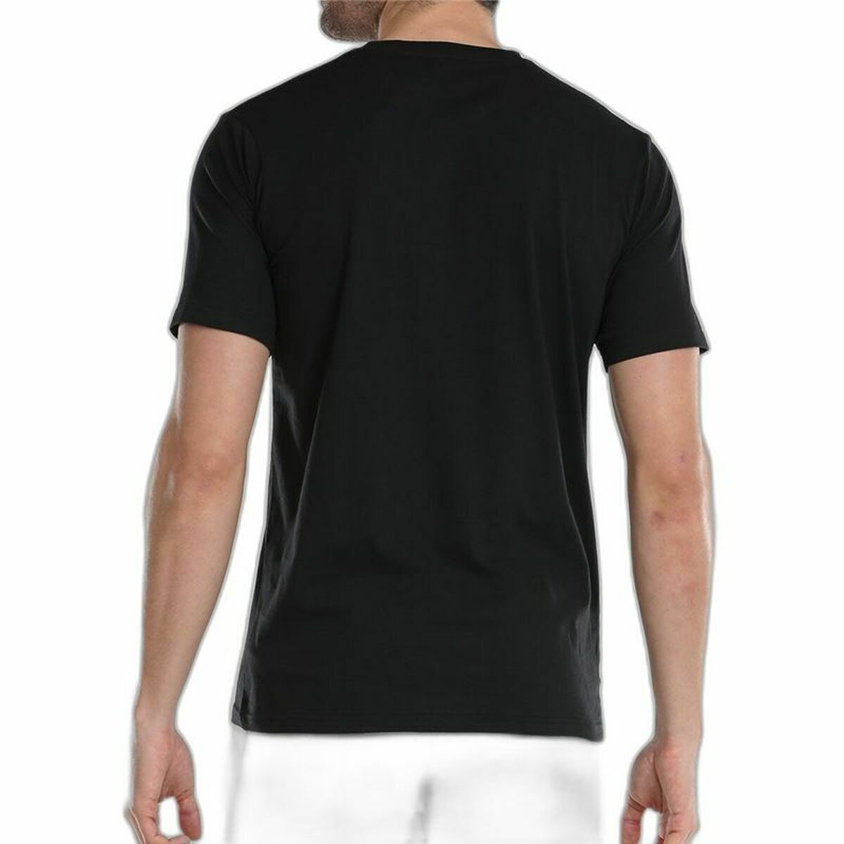 T-shirt med kortärm Herr John Smith Jalde Svart - 2