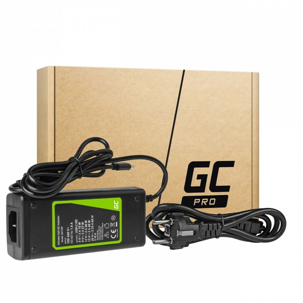 Laptopladdare Green Cell AD134P 65 W - 11