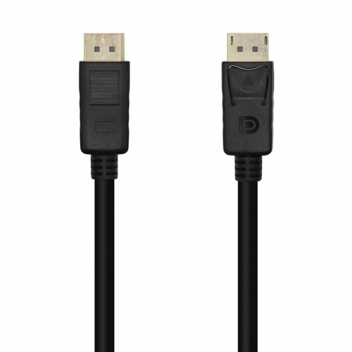 DisplayPort Kabel Aisens A124-0455 Svart 1 m