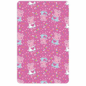 Filt Peppa Pig Cosy Corner Rosa (95 x 150 cm)