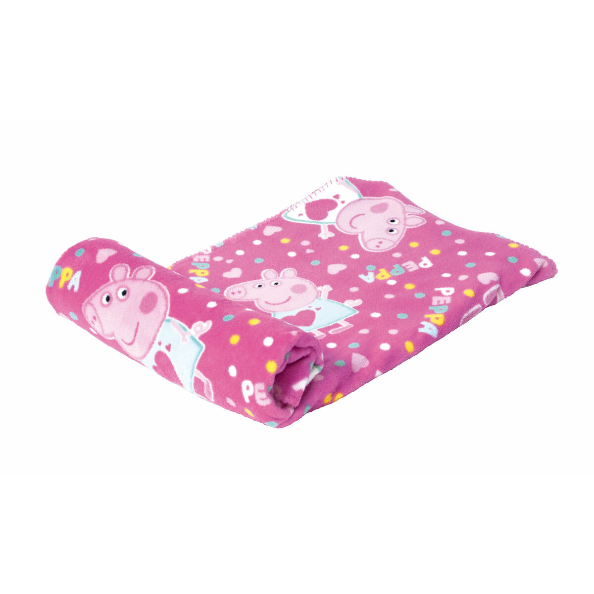 Filt Peppa Pig Cosy Corner Rosa (95 x 150 cm)