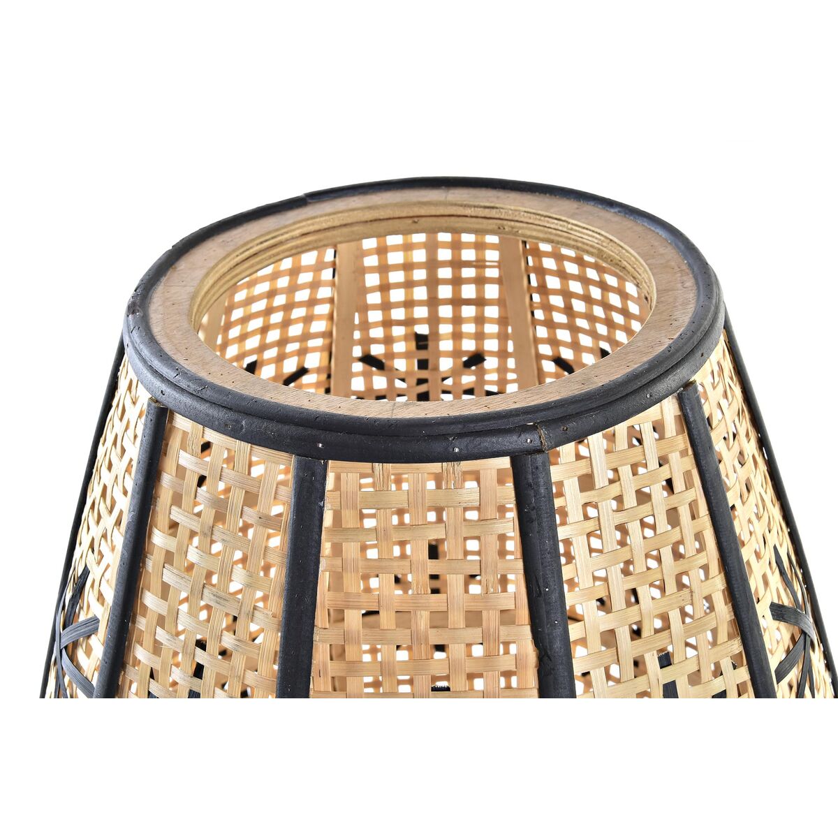 Bordslampa DKD Home Decor Svart Metall Brun 220 V 50 W 37 x 37 x 47 cm - 4