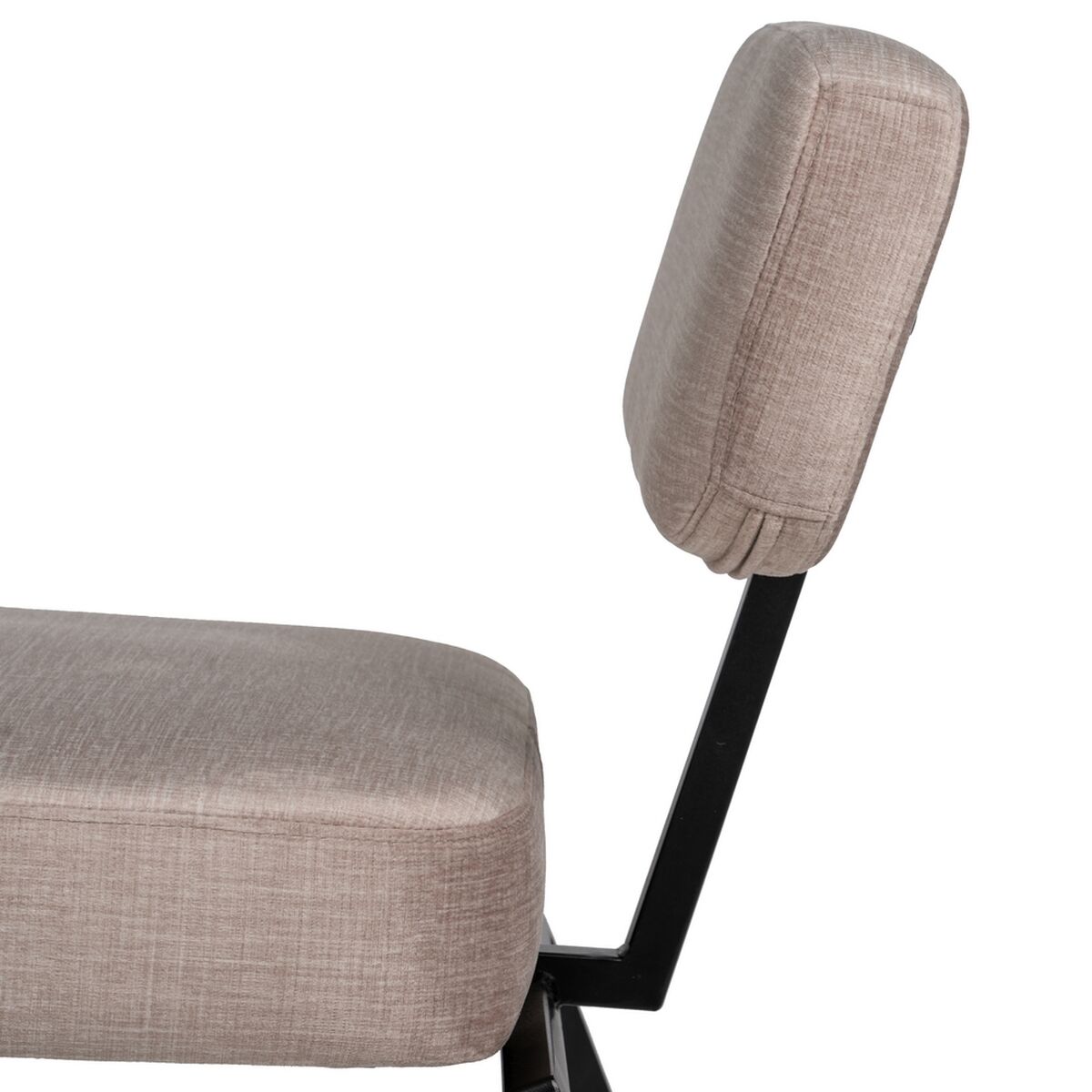 Stol Svart Beige 58 x 59 x 71 cm - 3