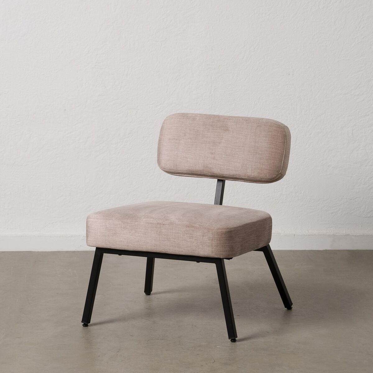 Stol Svart Beige 58 x 59 x 71 cm - 8