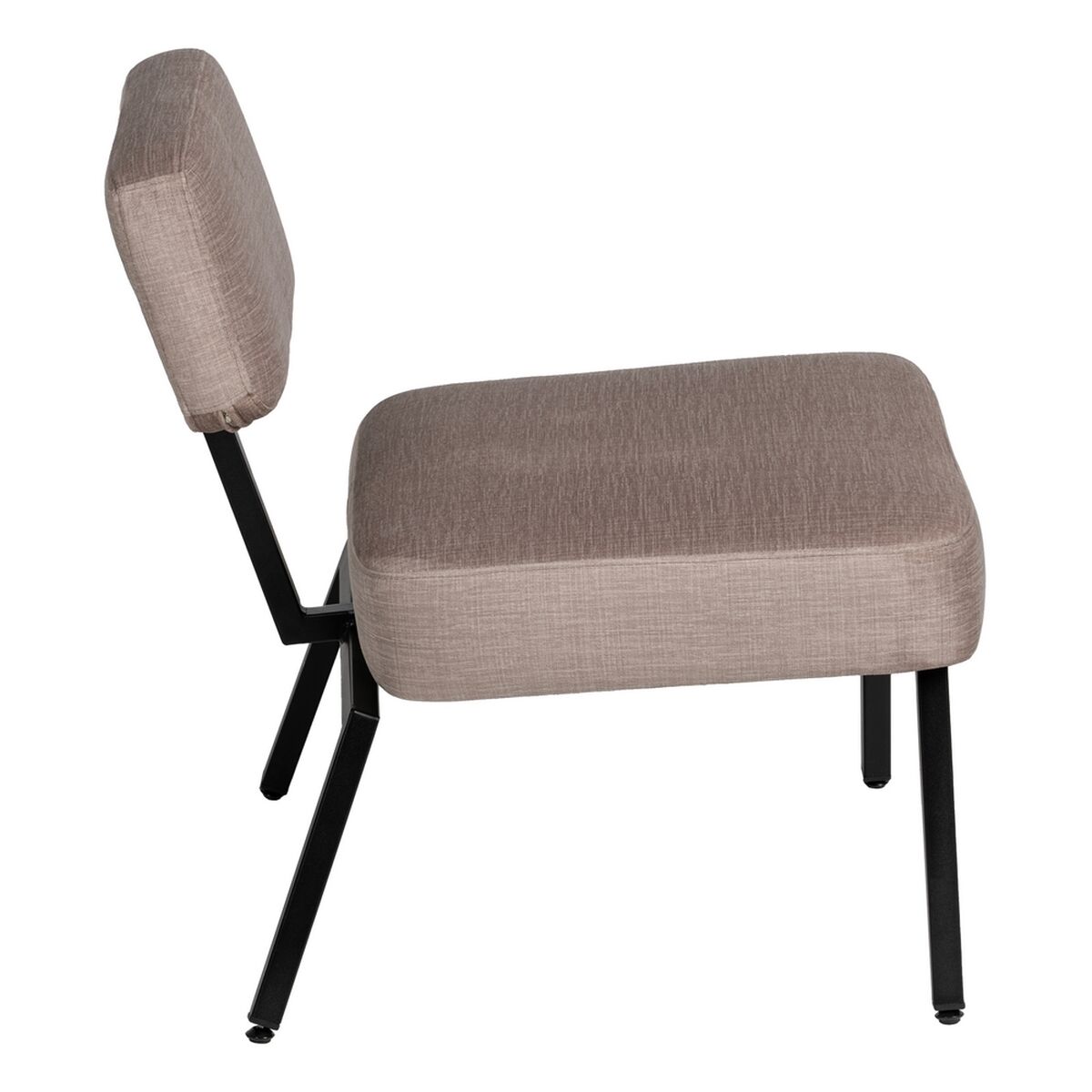 Stol Svart Beige 58 x 59 x 71 cm - 9