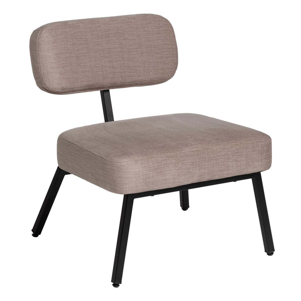 Stol Svart Beige 58 x 59 x 71 cm