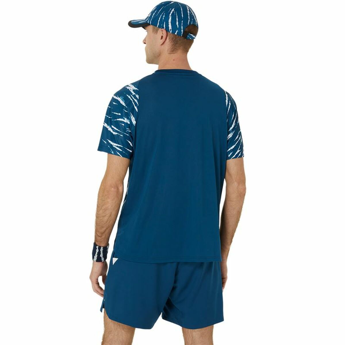 Sporttröja med ärmar Asics Game Ss Top Blå Tennis - 3