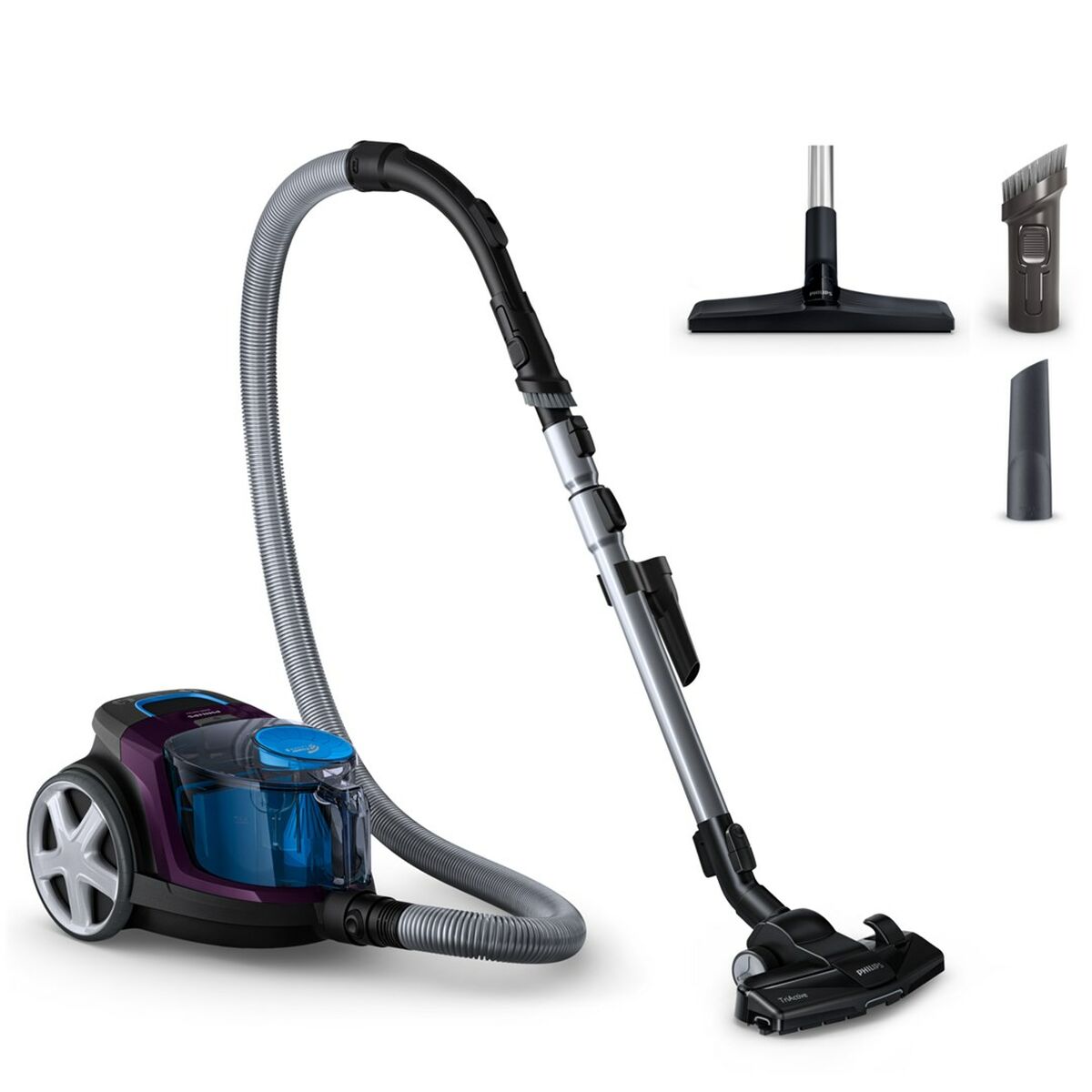 Påsfri Dammsugare Philips FC9333/09 Blå Svart Grå Violett 900 W 750 W