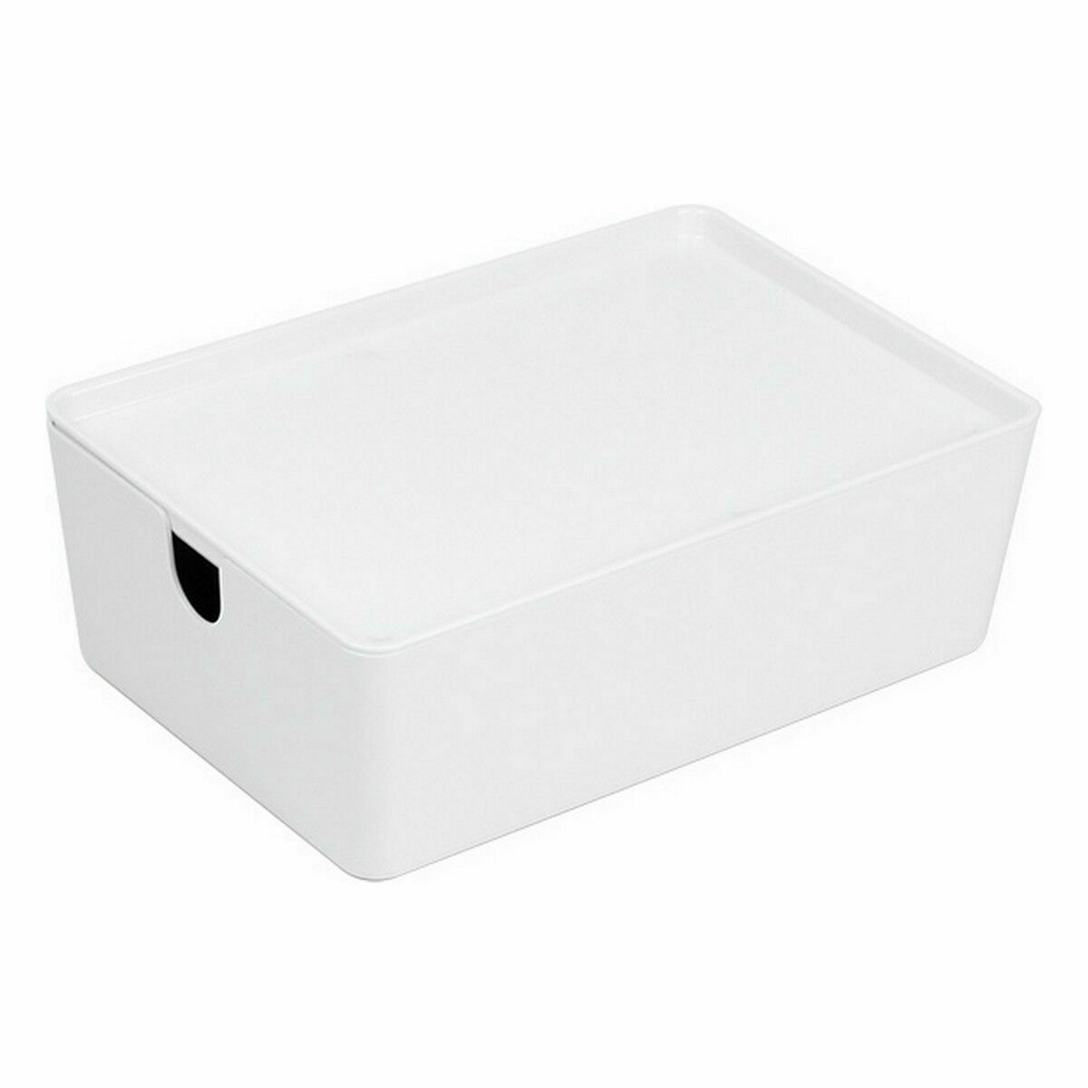 Stapelbar förvaringslåda Confortime Med lock 26 x 17,5 x 8,5 cm (10 antal) - 3