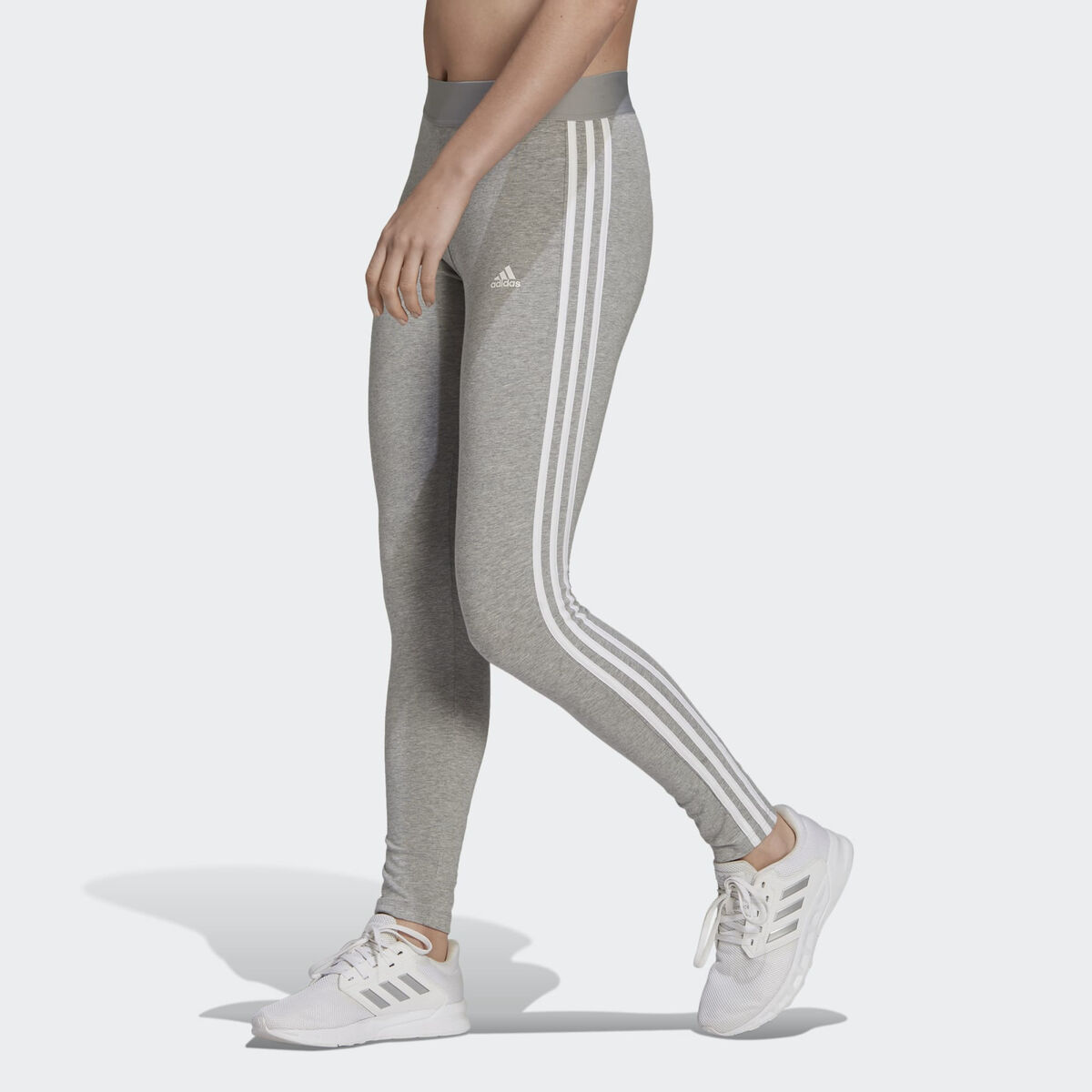 Sport-leggings, Dam Adidas GV6017 M Vit/Grå M - 2