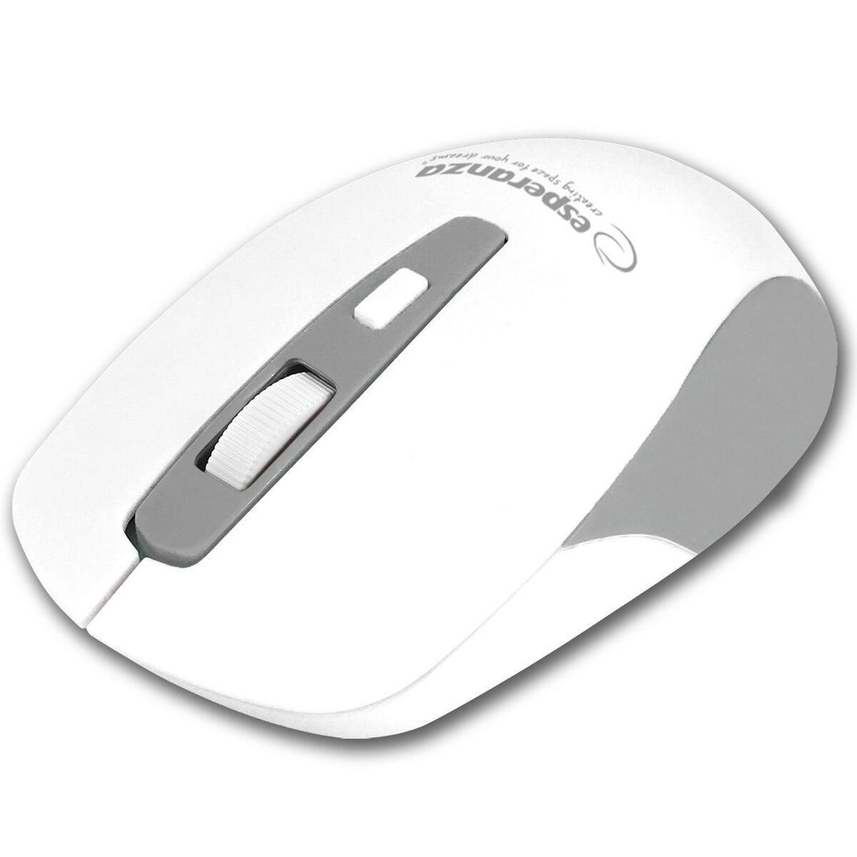 Trådlös Mus Bluetooth Esperanza EM130W Vit 1600 dpi
