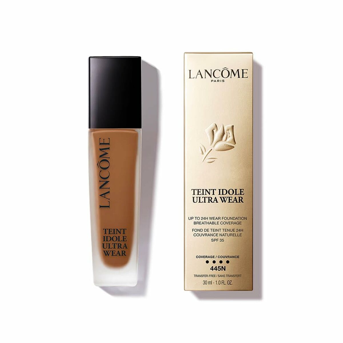 Flytande makeupbas Lancôme Teint Idole Ultra Wear N Nº 445N Spf 35 30 ml