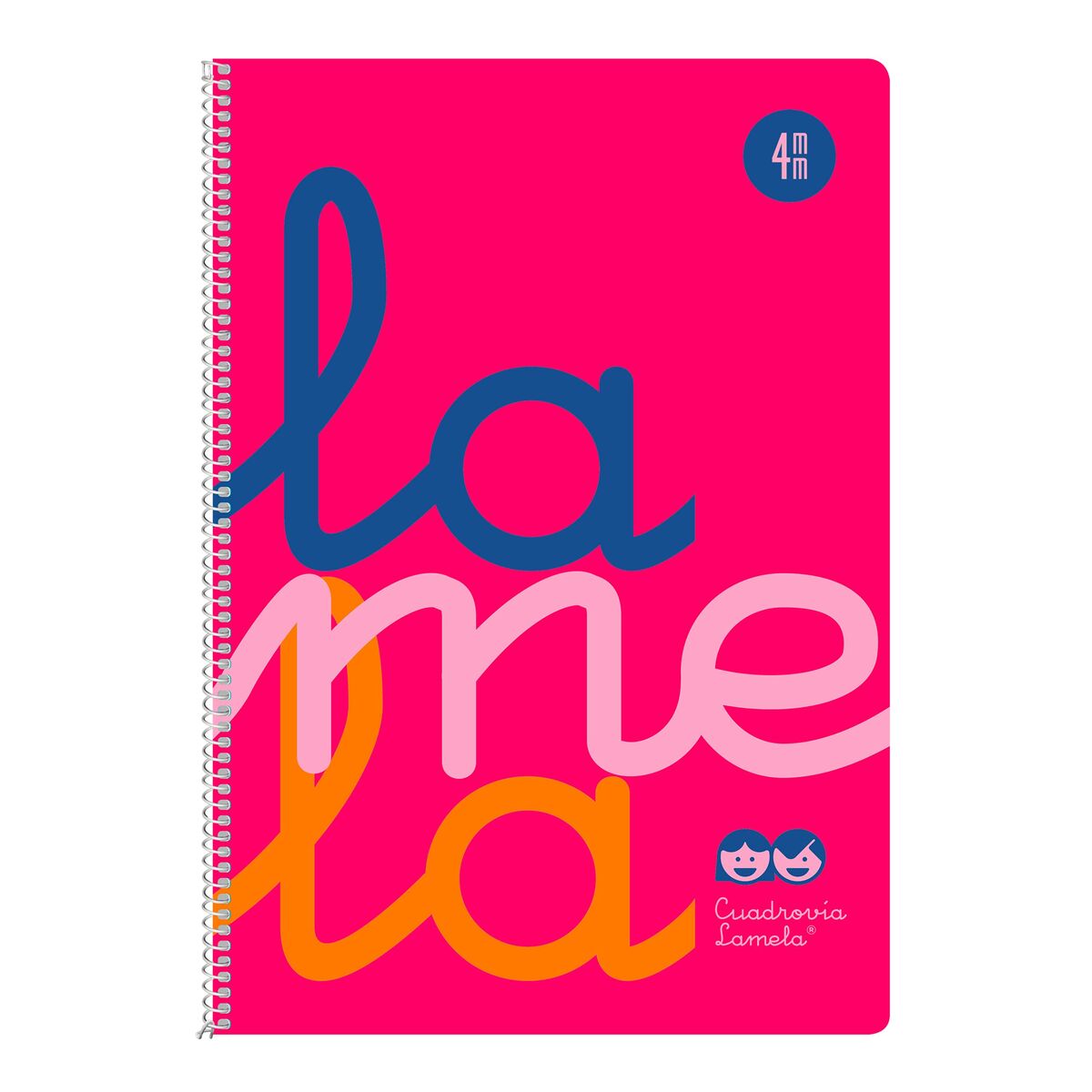 Anteckningsbok Lamela Rosa Din A4 5 Delar 80 Blad - 4