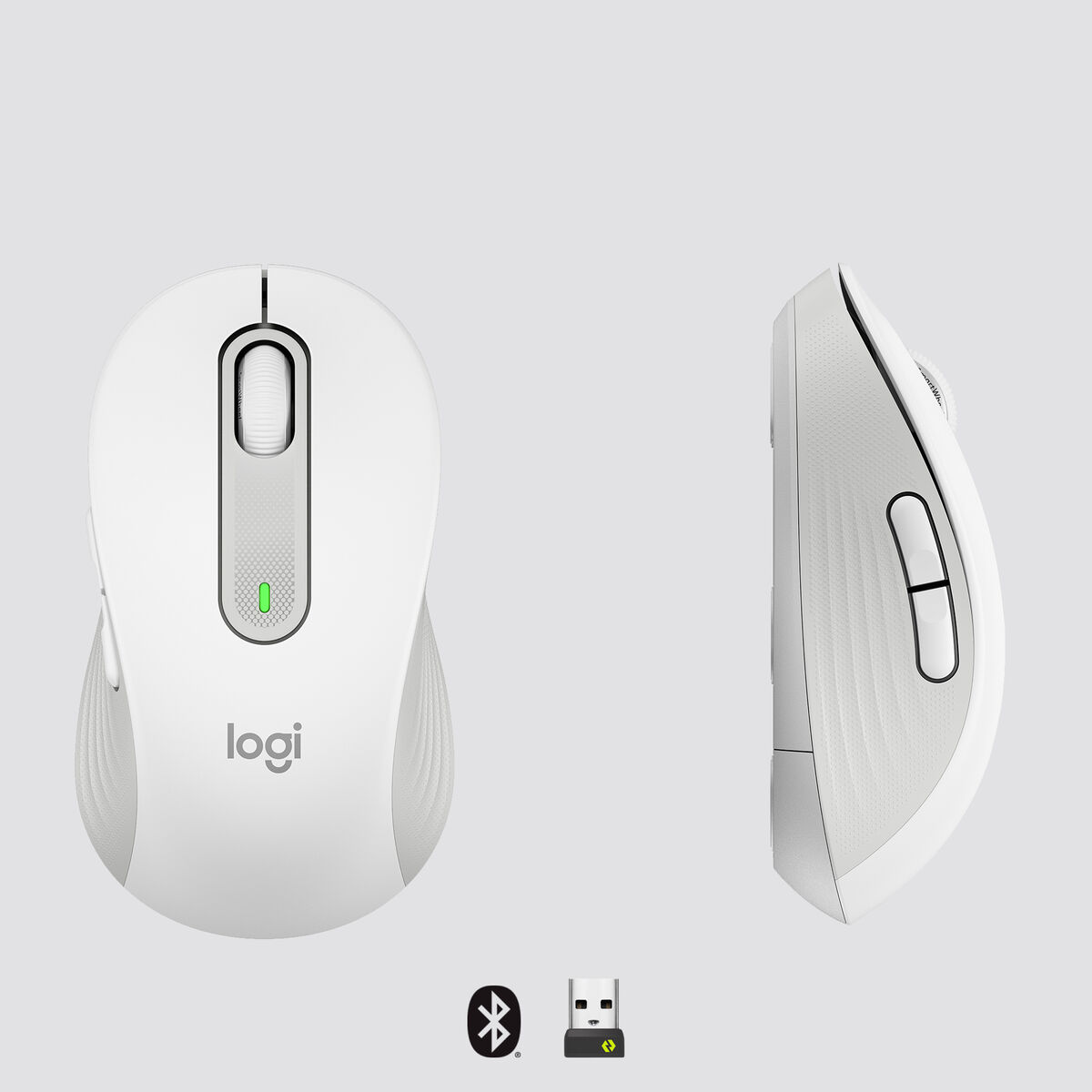 Trådlös Mus Logitech Signature M650 Vit - 2
