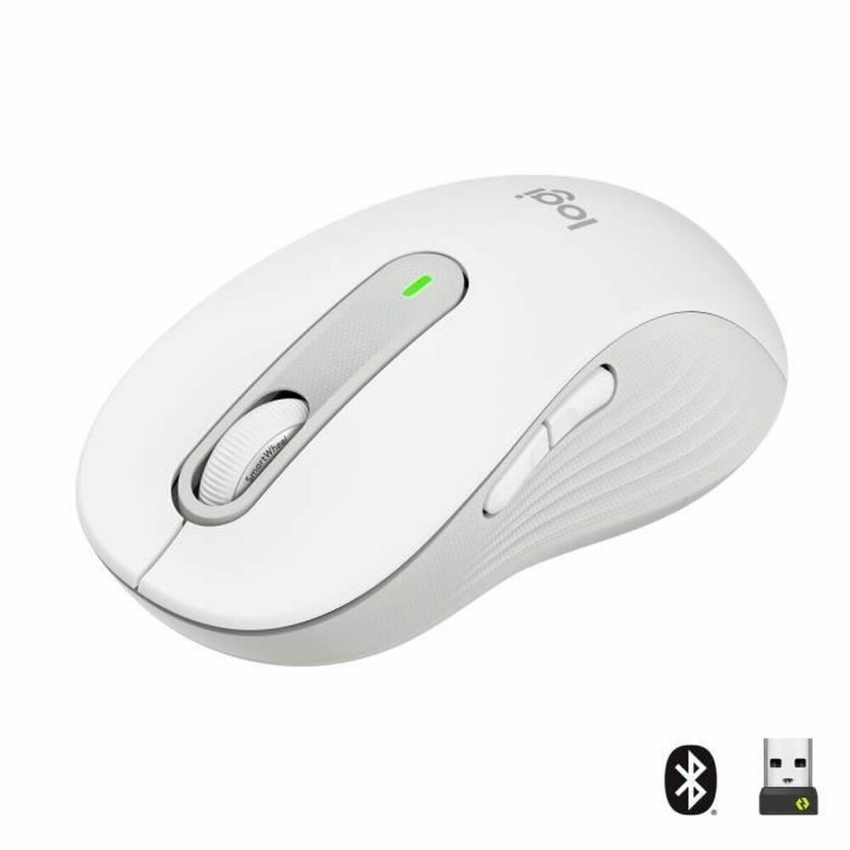 Trådlös Mus Logitech Signature M650 Vit