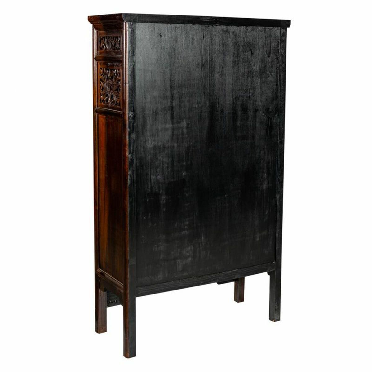 Skåp Alexandra House Living Brun Trä Almträ 40 x 160 x 95 cm Orientalisk 2 Hyllor - 4