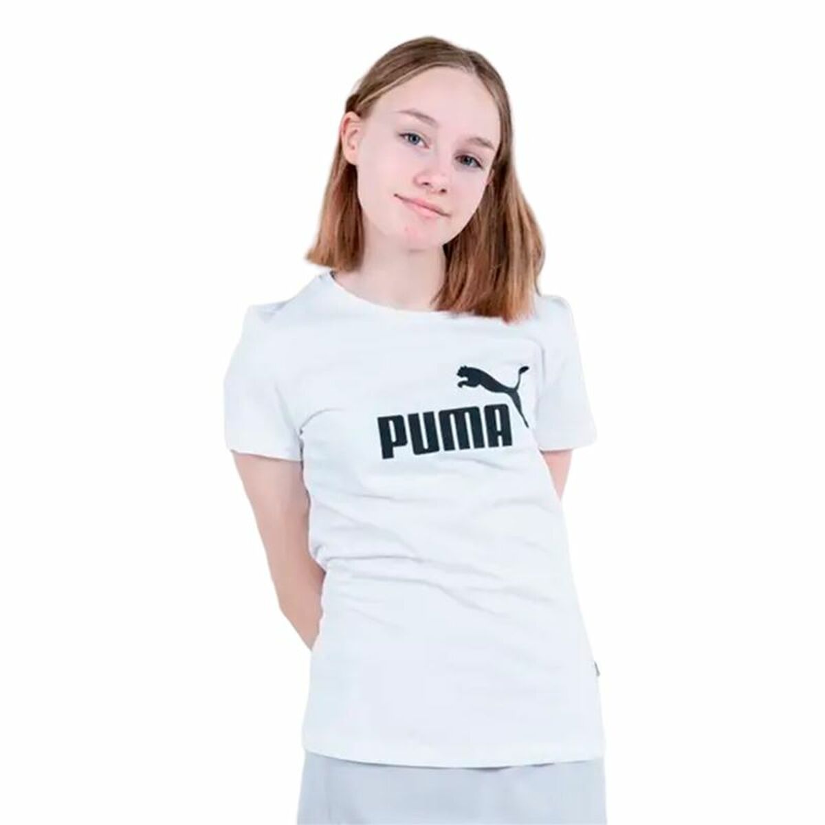 Barn T-shirt med kortärm Puma - 3