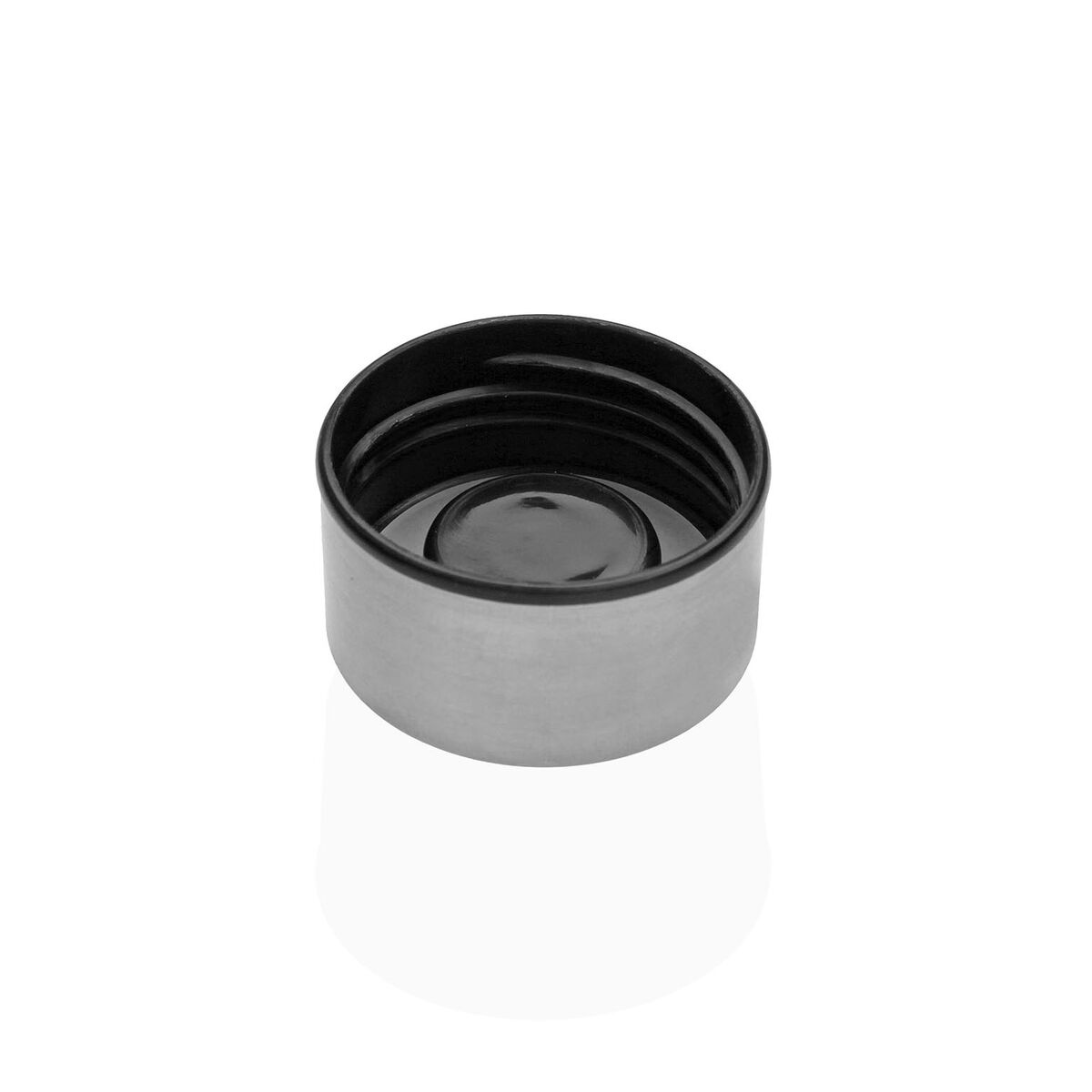 Vattenflaska Versa Grå Glas Aluminium 1 L 8,3 x 23,5 x 8,3 cm - 2