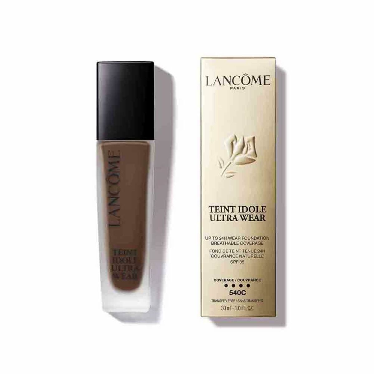 Flytande makeupbas Lancôme Teint Idole Ultra Wear C Nº 540c Spf 35 30 ml - 2