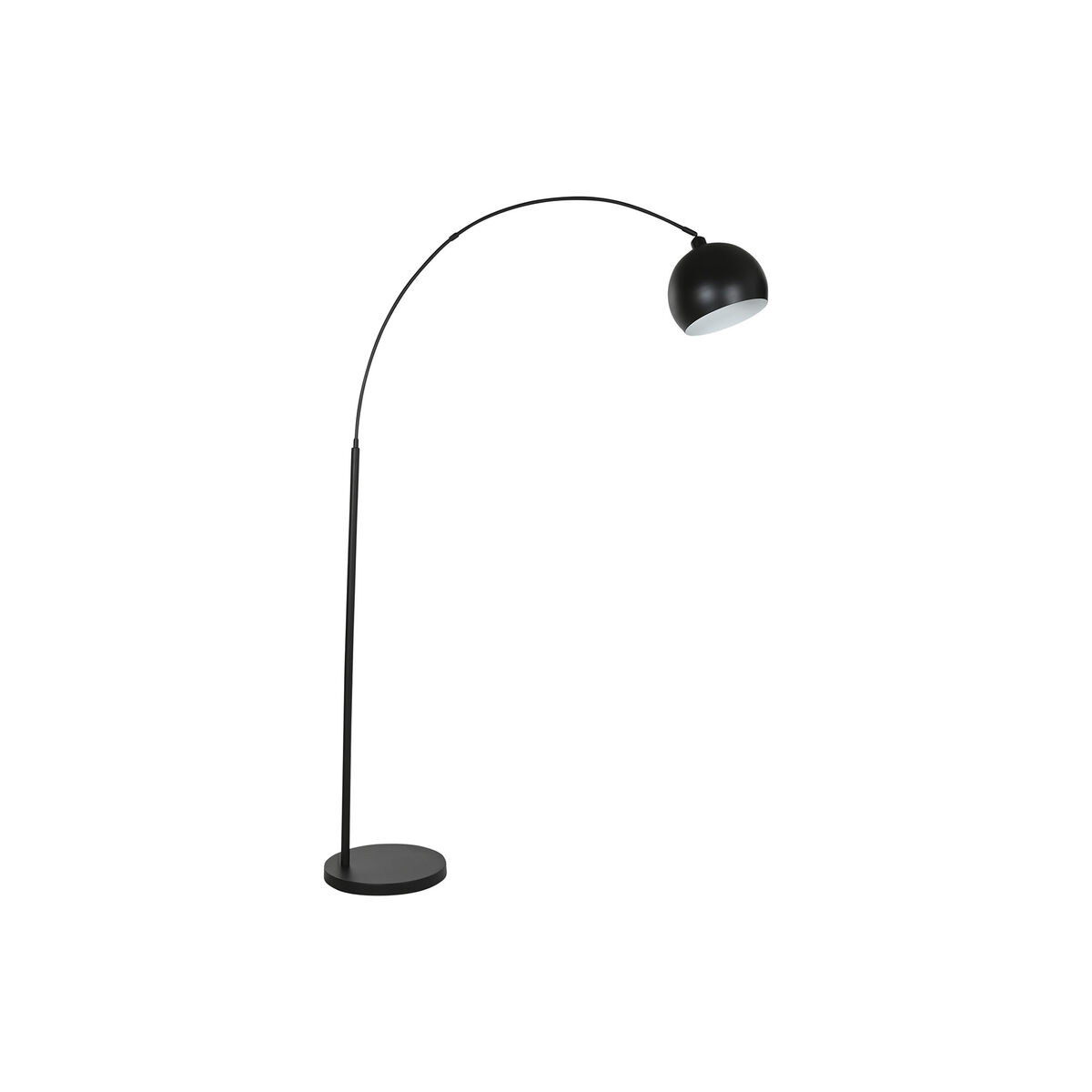 Golvlampa Home ESPRIT Svart Metall Marmor 50 W 220 V 36 x 110 x 195 cm