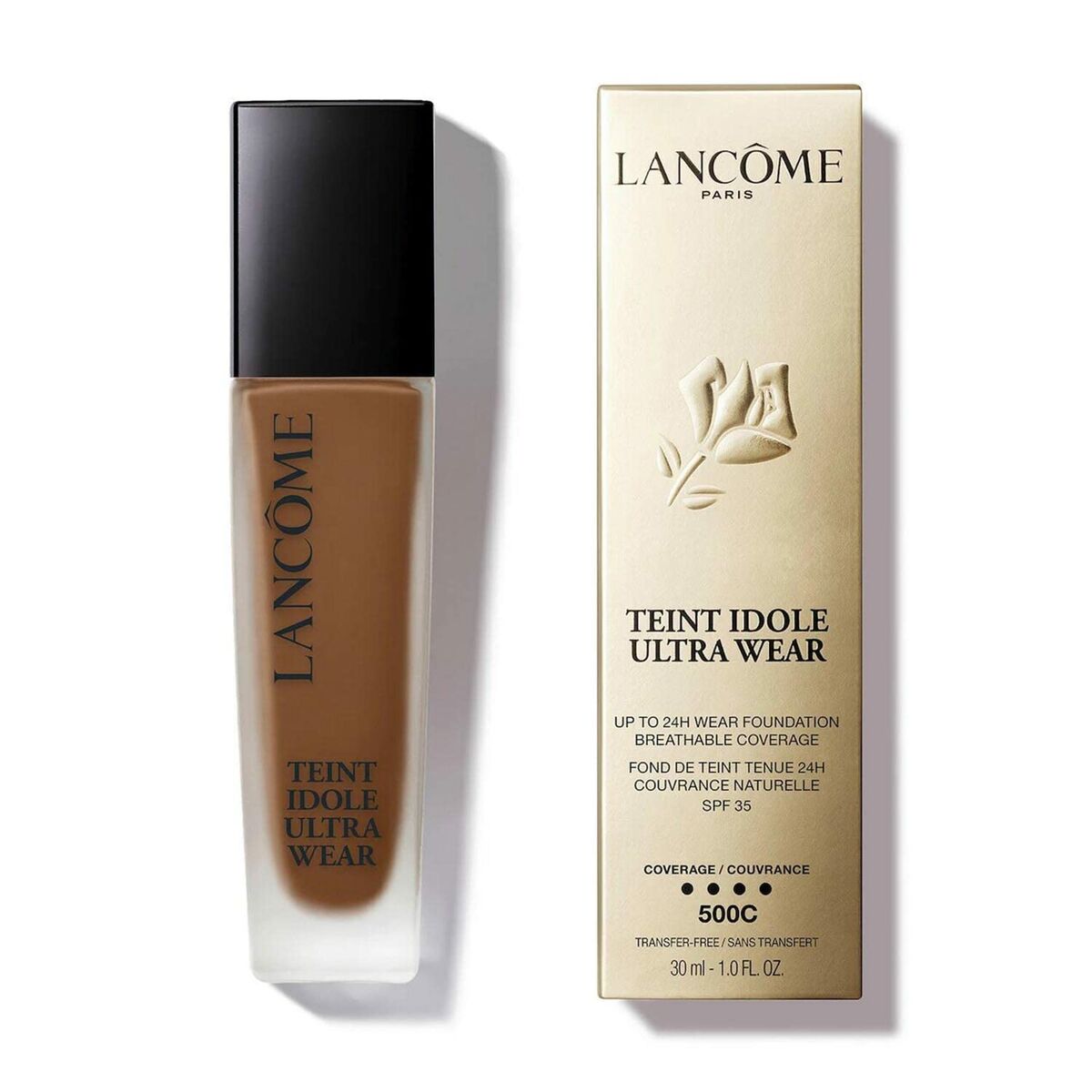 Flytande makeupbas Lancôme Teint Idole Ultra Wear C Nº 500c Spf 35 30 ml