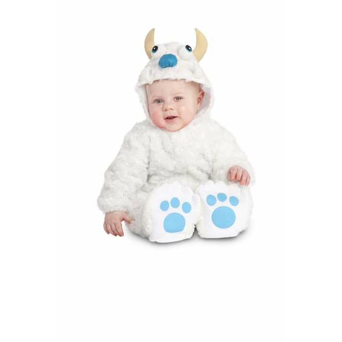 Maskeraddräkt bebis My Other Me Yeti Monster 2 Delar