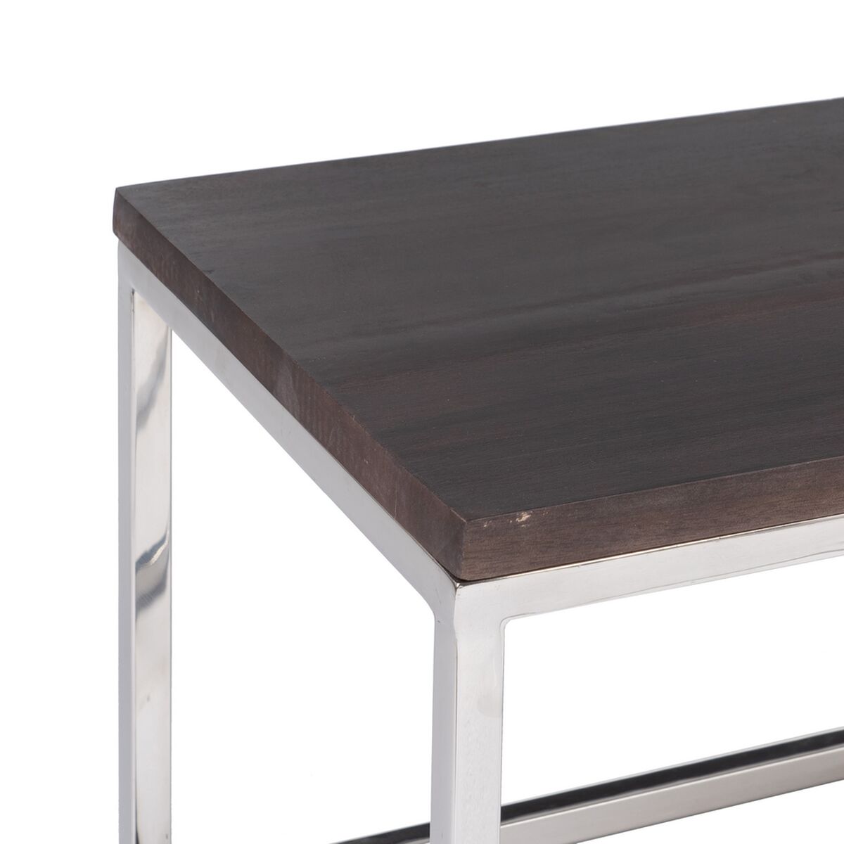 Soffbord 152 x 38,5 x 38,5 cm Metall Trä 3 antal - 4