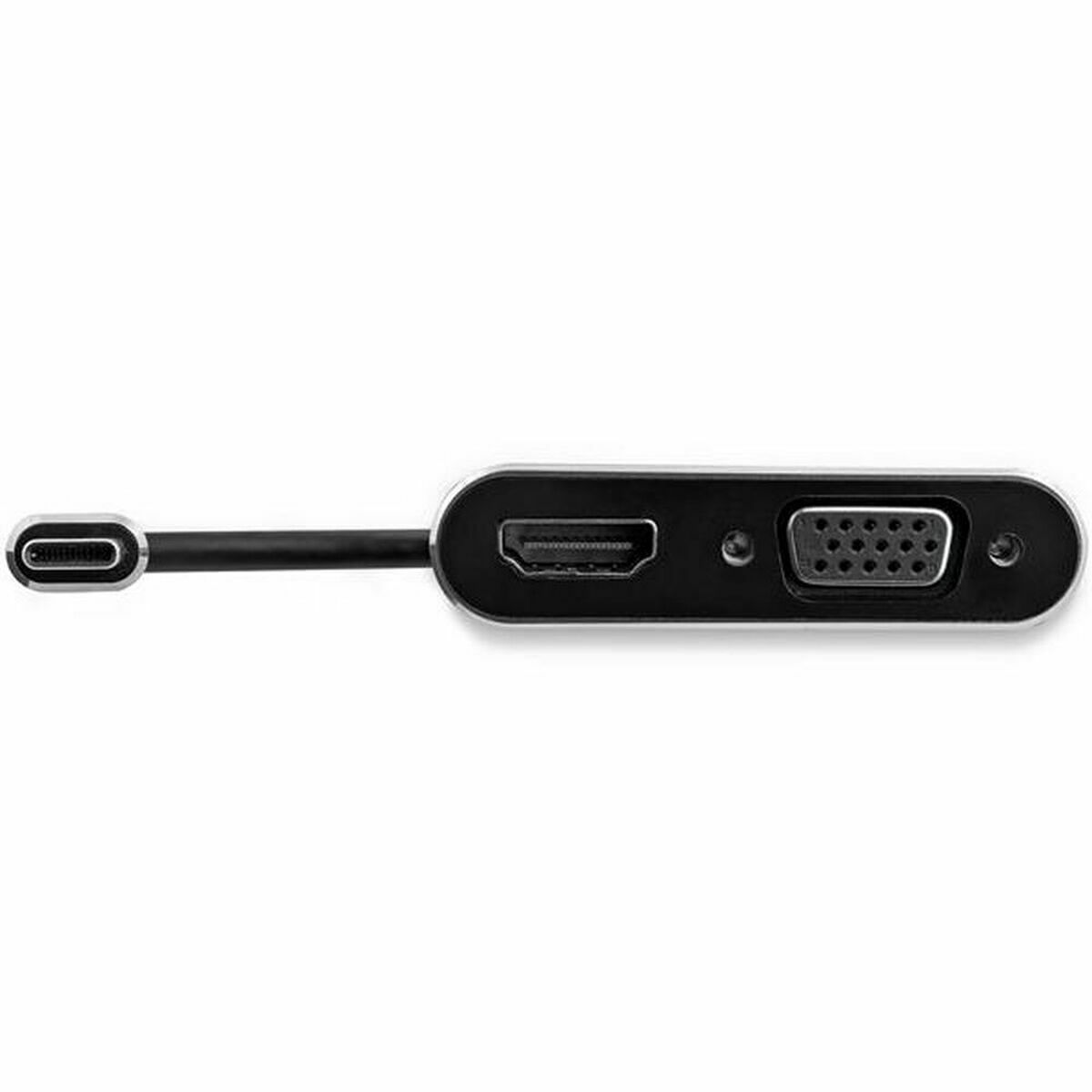USB C till VGA/HDMI Adapter Startech CDP2HDVGA Svart 4K Ultra HD - 4