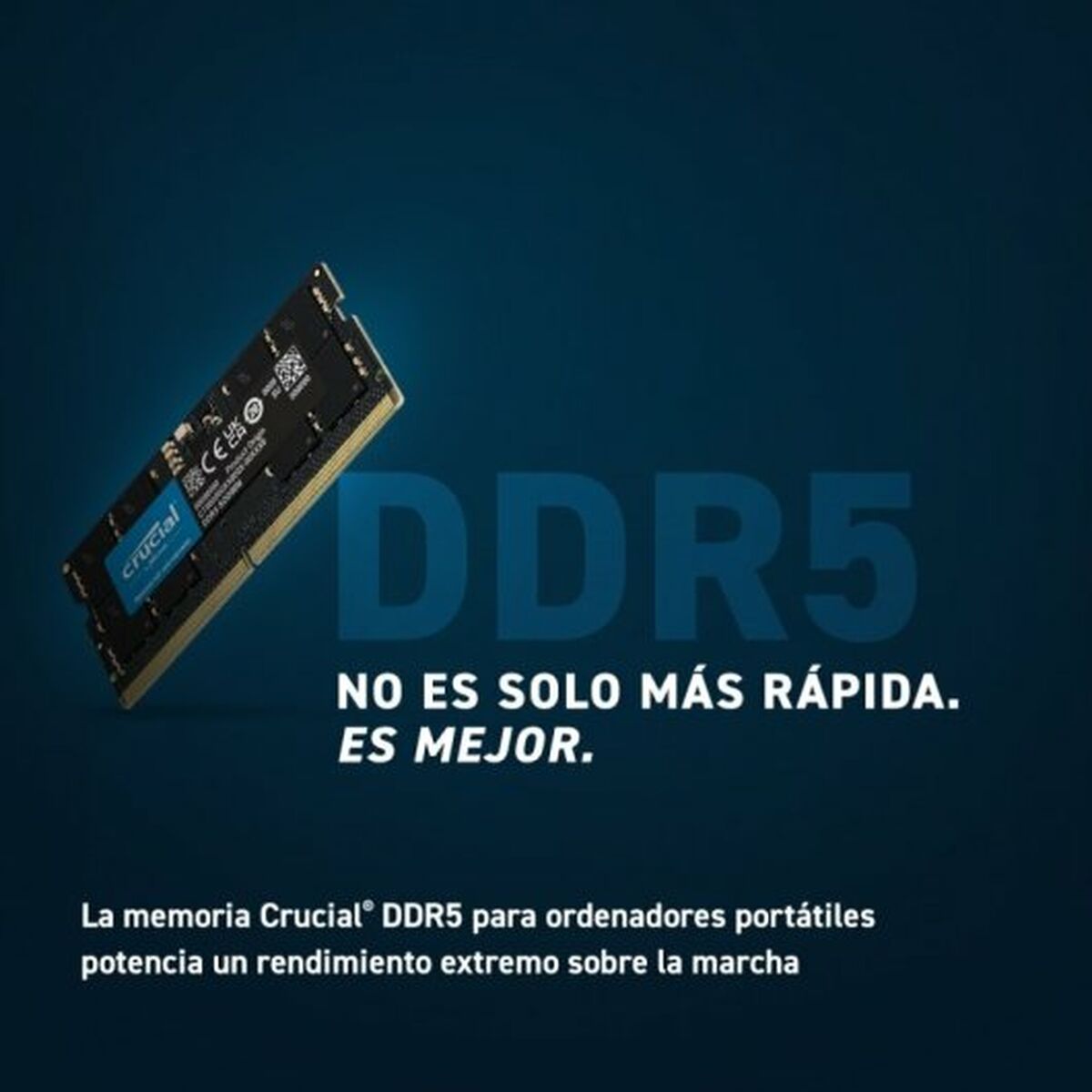 RAM-minne Crucial 8 GB 5200 MHz DDR5 SDRAM DDR5 CL42 - 3