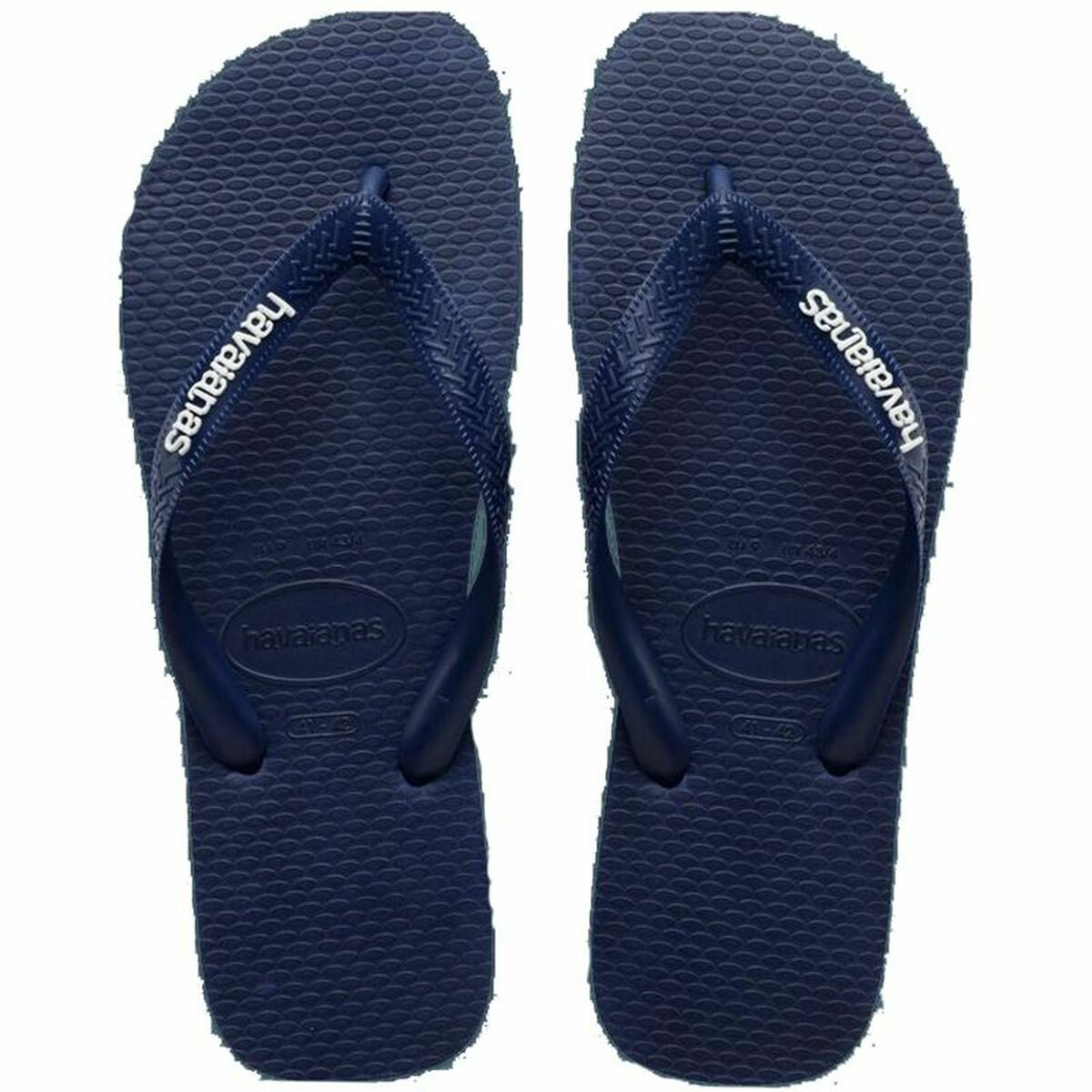 Strandtofflor för män Havaianas Logo Blå - 3